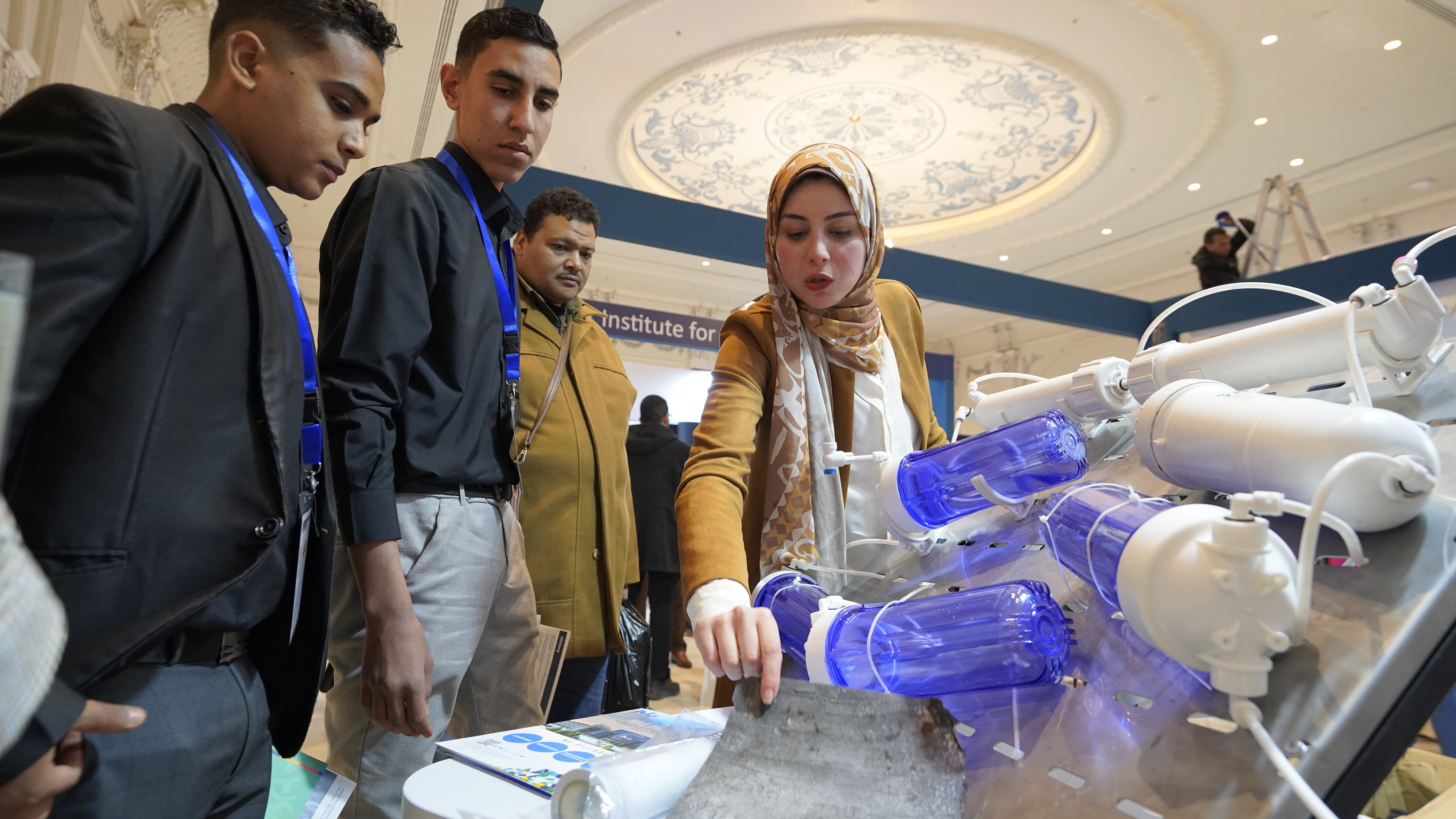 Nile University in Cairo innovates Exhibition 2023