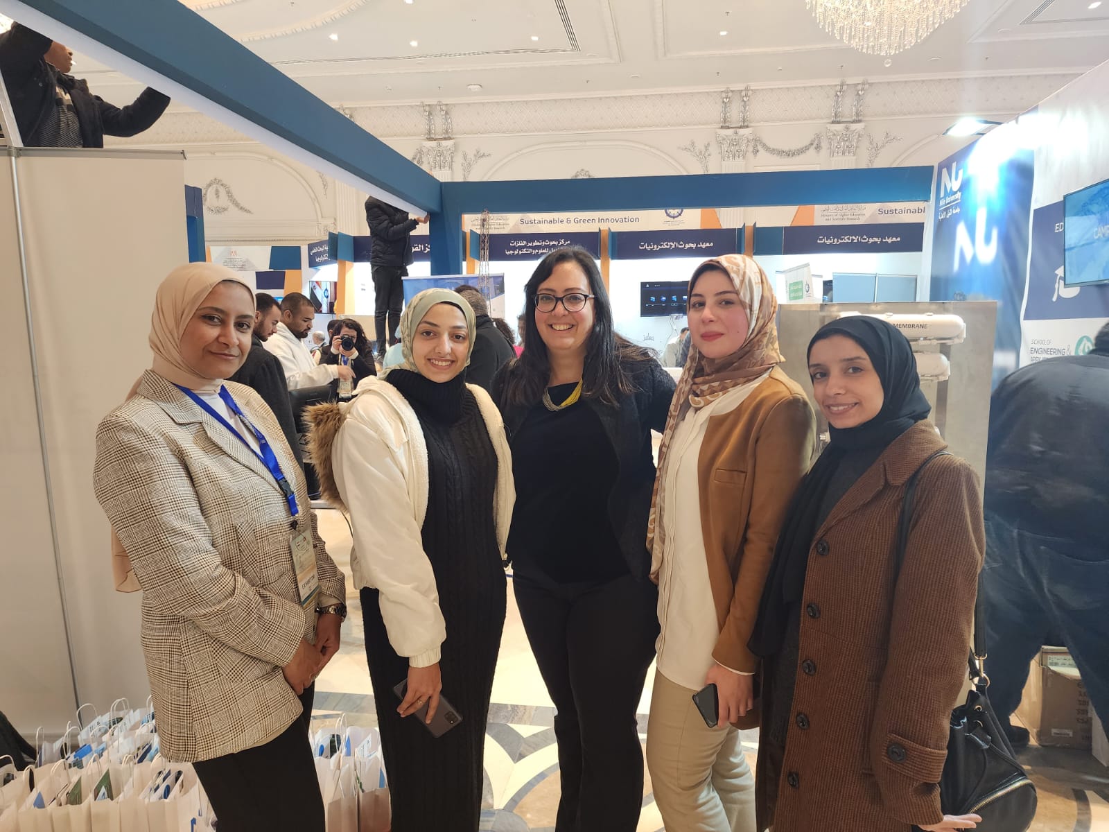 Nile University in Cairo innovates Exhibition 2023