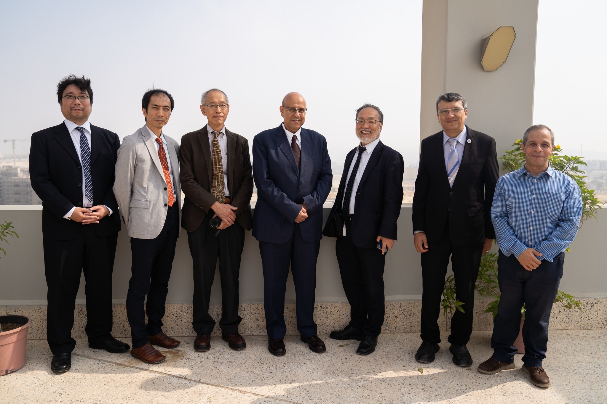 Visit from Egypt-Japan University for Science and Technology (E-JUST) to Nile University