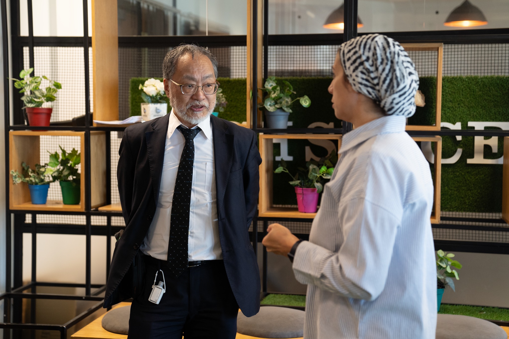 Visit from Egypt-Japan University for Science and Technology (E-JUST) to Nile University