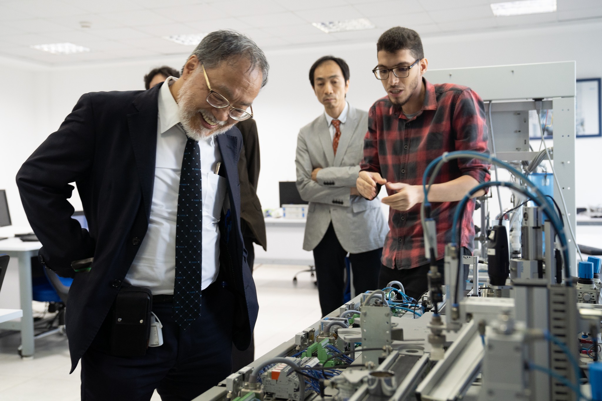 Visit from Egypt-Japan University for Science and Technology (E-JUST) to Nile University