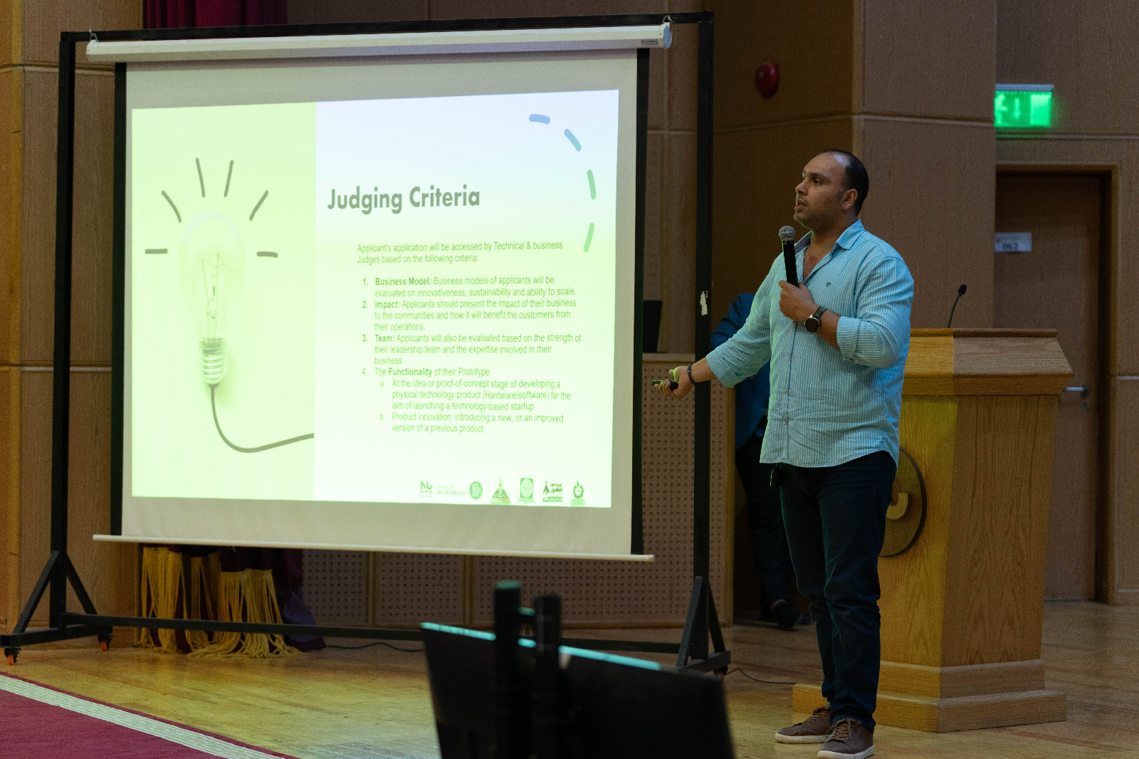  Session for the Business Incubator for Biotechnology (BIB) 