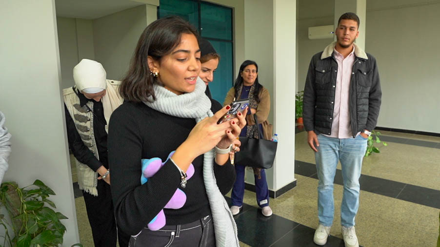 Journey Around the World" event at Nile University,