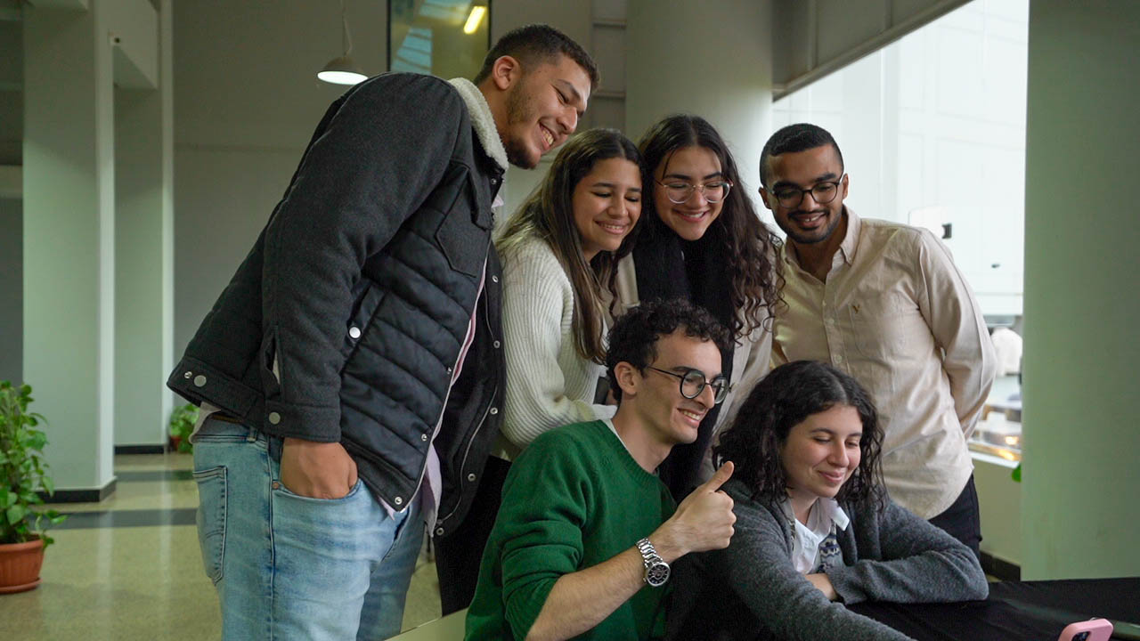 Journey Around the World" event at Nile University,