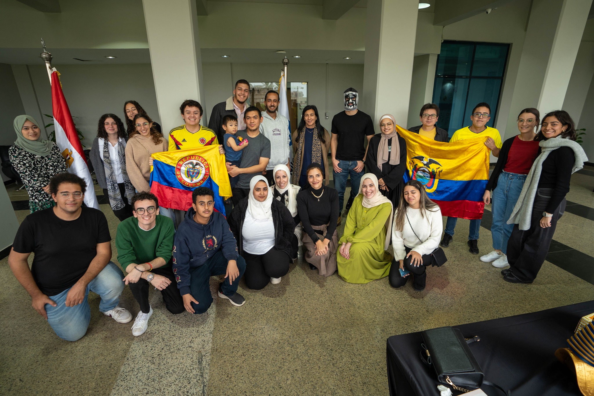 Journey Around the World" event at Nile University,