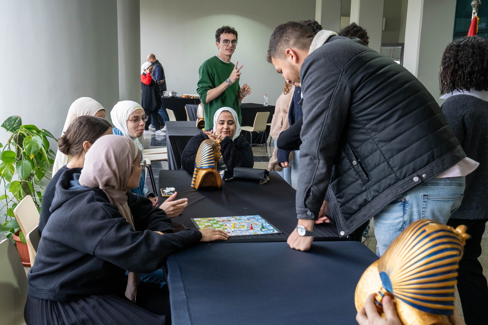Journey Around the World" event at Nile University,