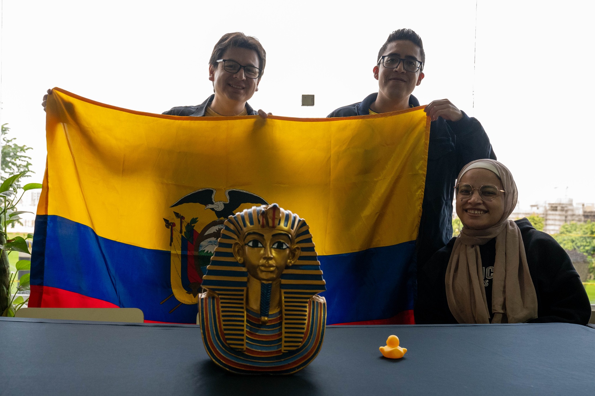 Journey Around the World" event at Nile University,