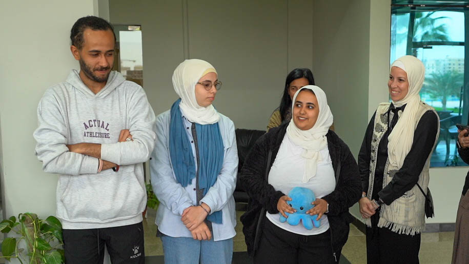 Journey Around the World" event at Nile University,