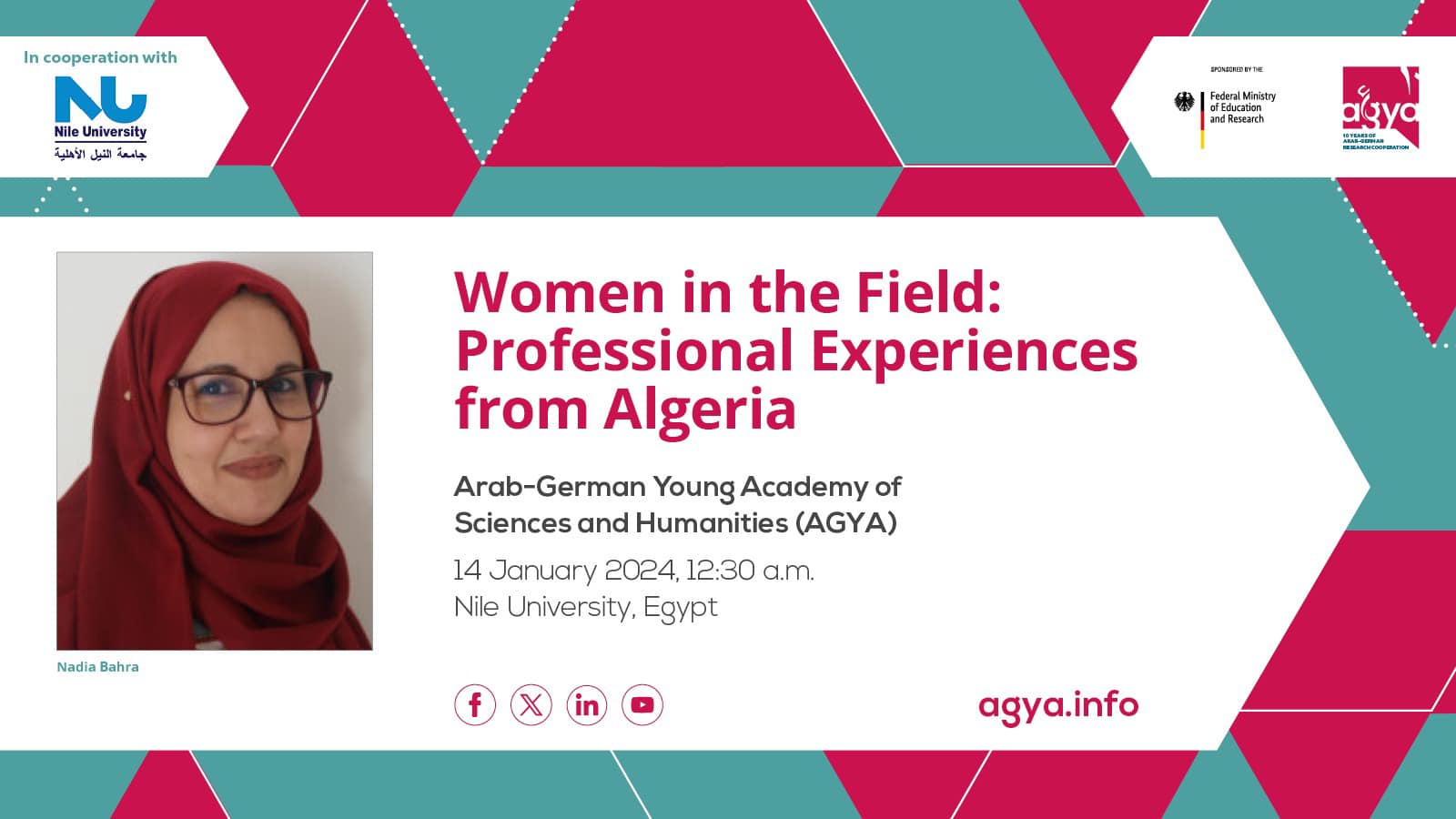 The Arab-German Young Academy of Sciences and Humanities (AGYA) 