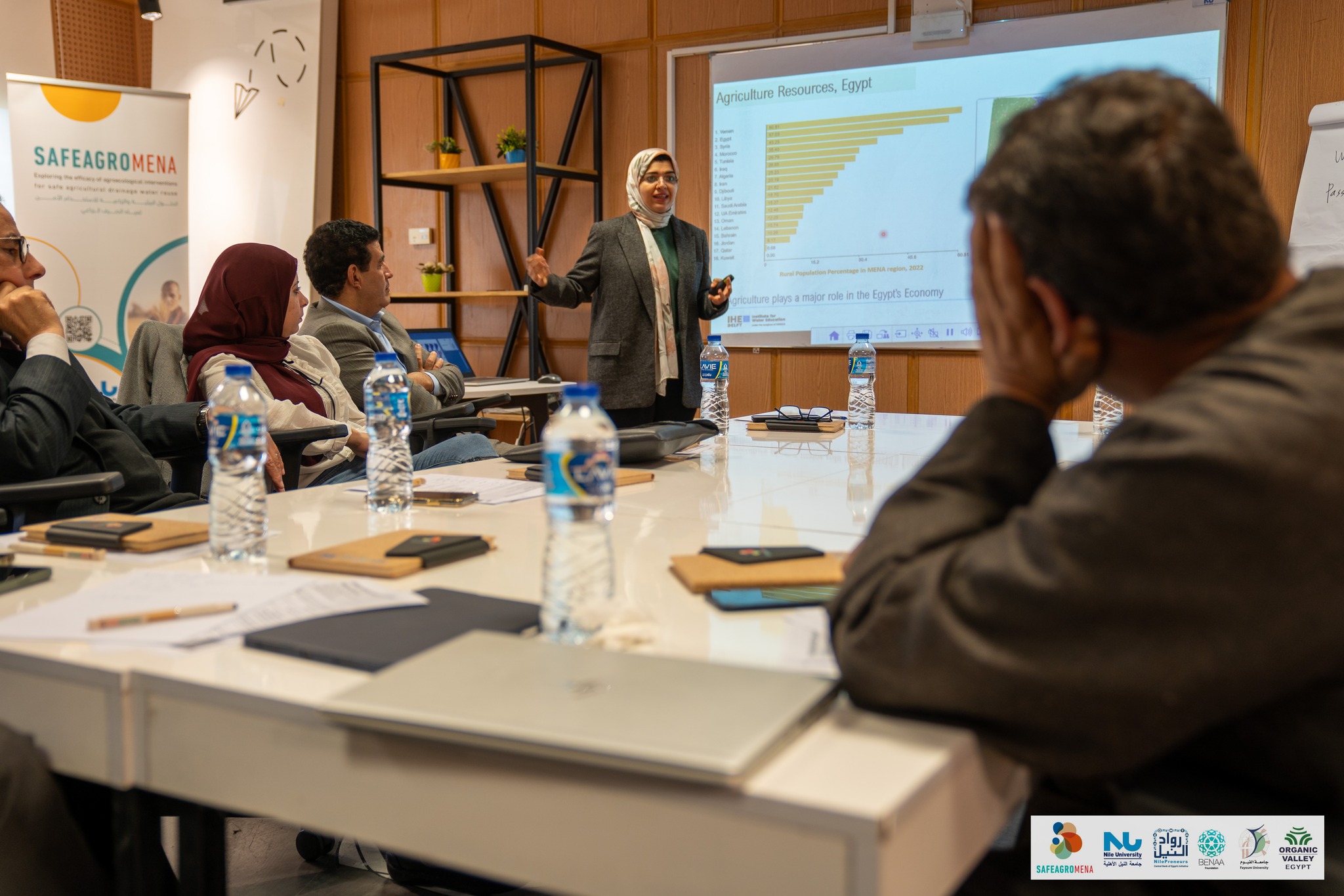 National Egyptian Steering Committee meeting for the  Safe Agro MENA Project