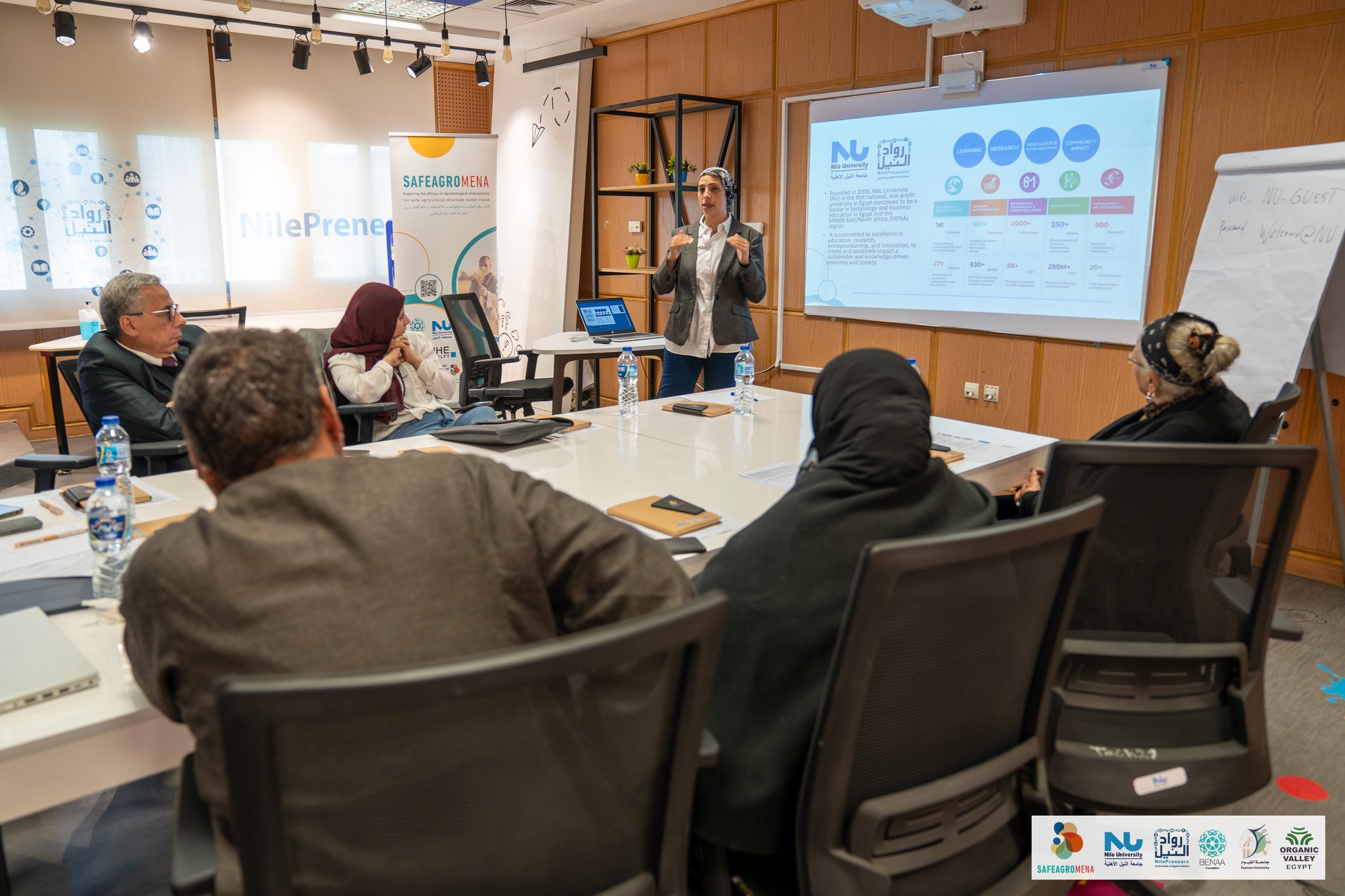 National Egyptian Steering Committee meeting for the  Safe Agro MENA Project
