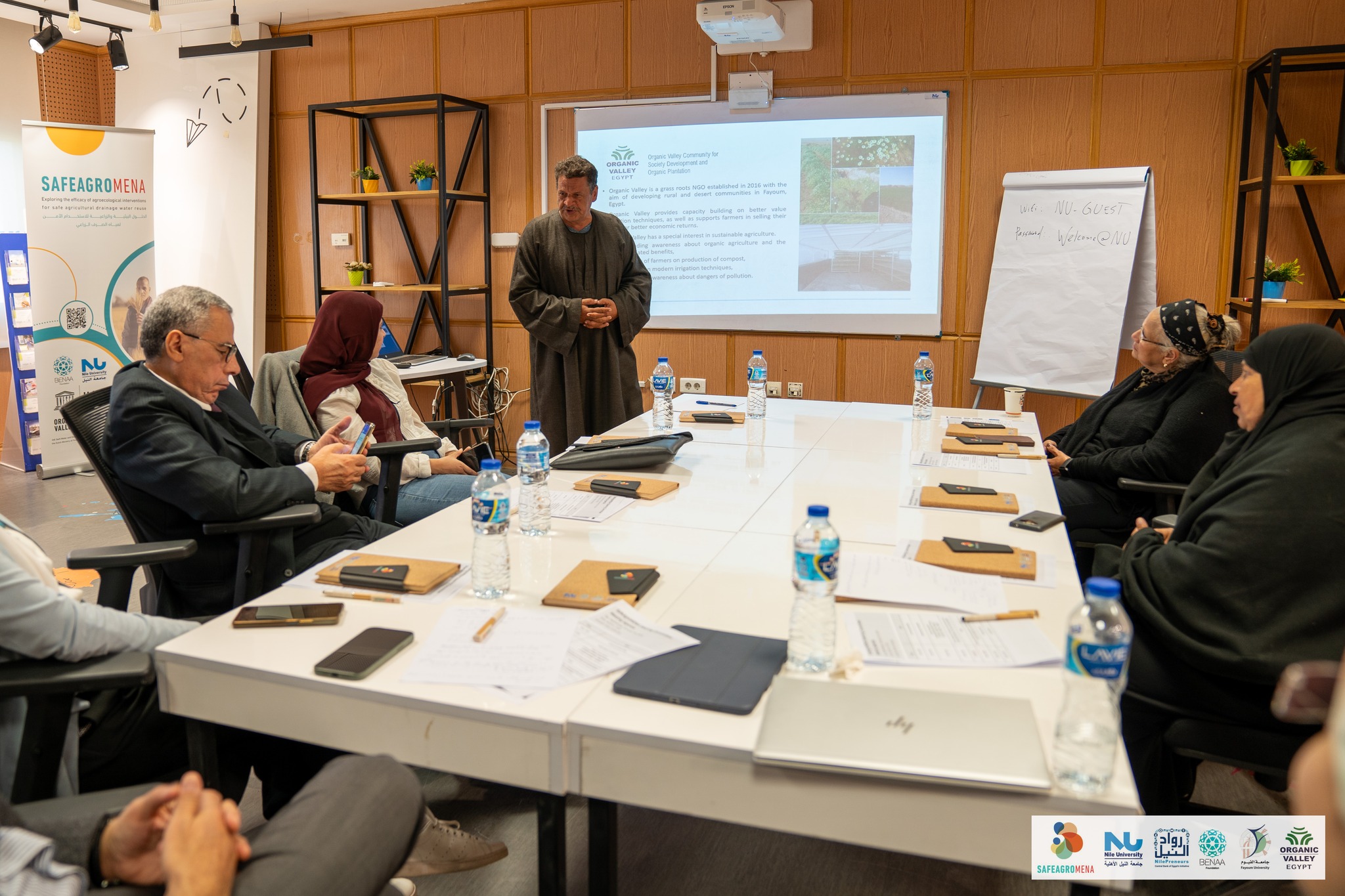 National Egyptian Steering Committee meeting for the  Safe Agro MENA Project