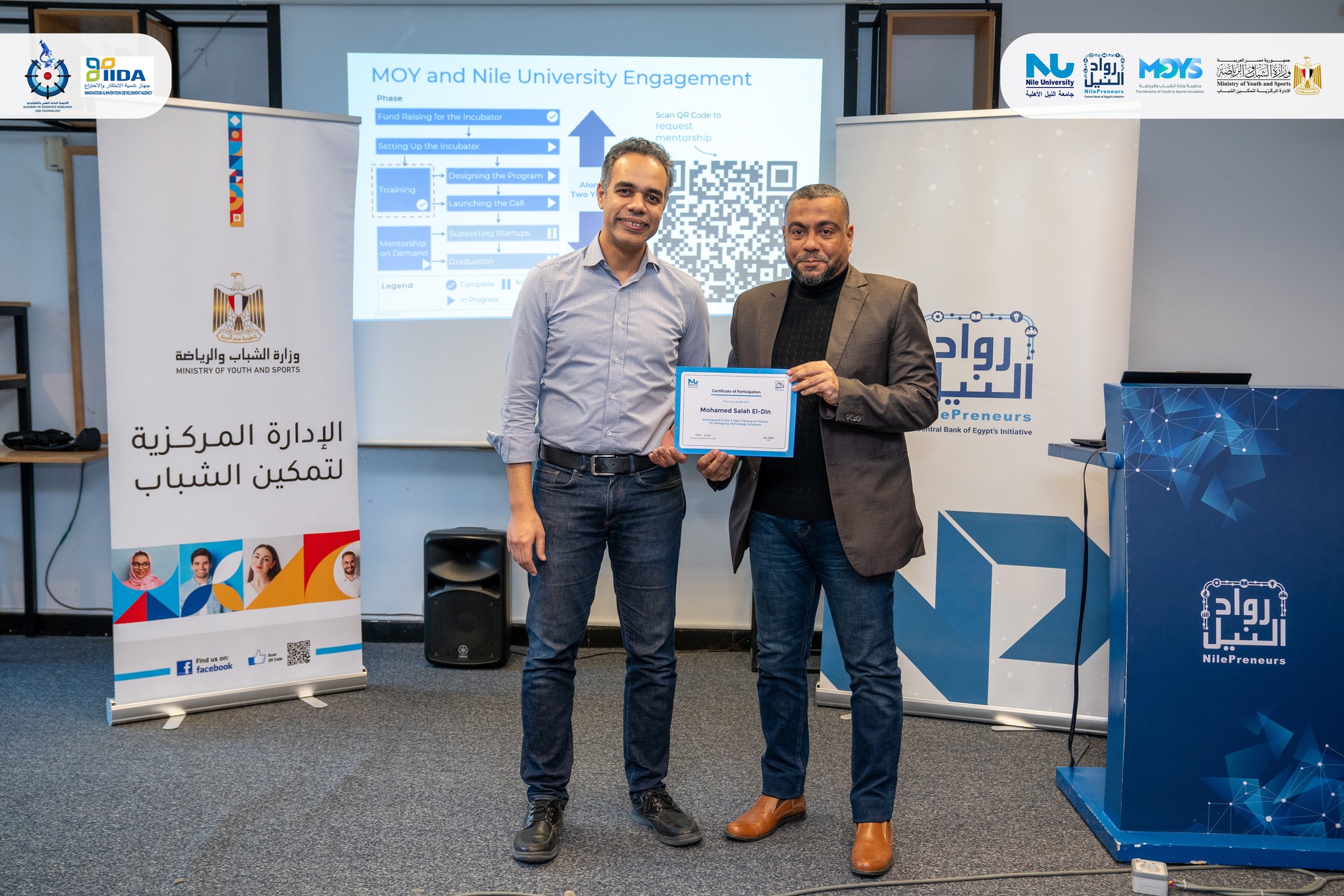 Training of Trainers for Managing Technology Incubator