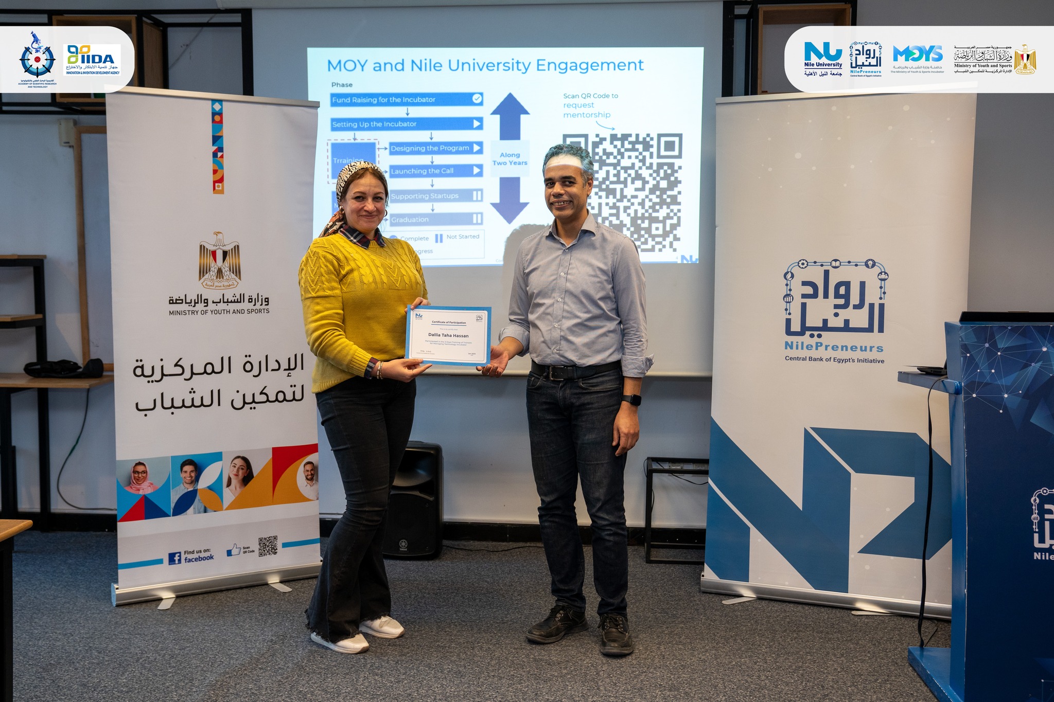Training of Trainers for Managing Technology Incubator
