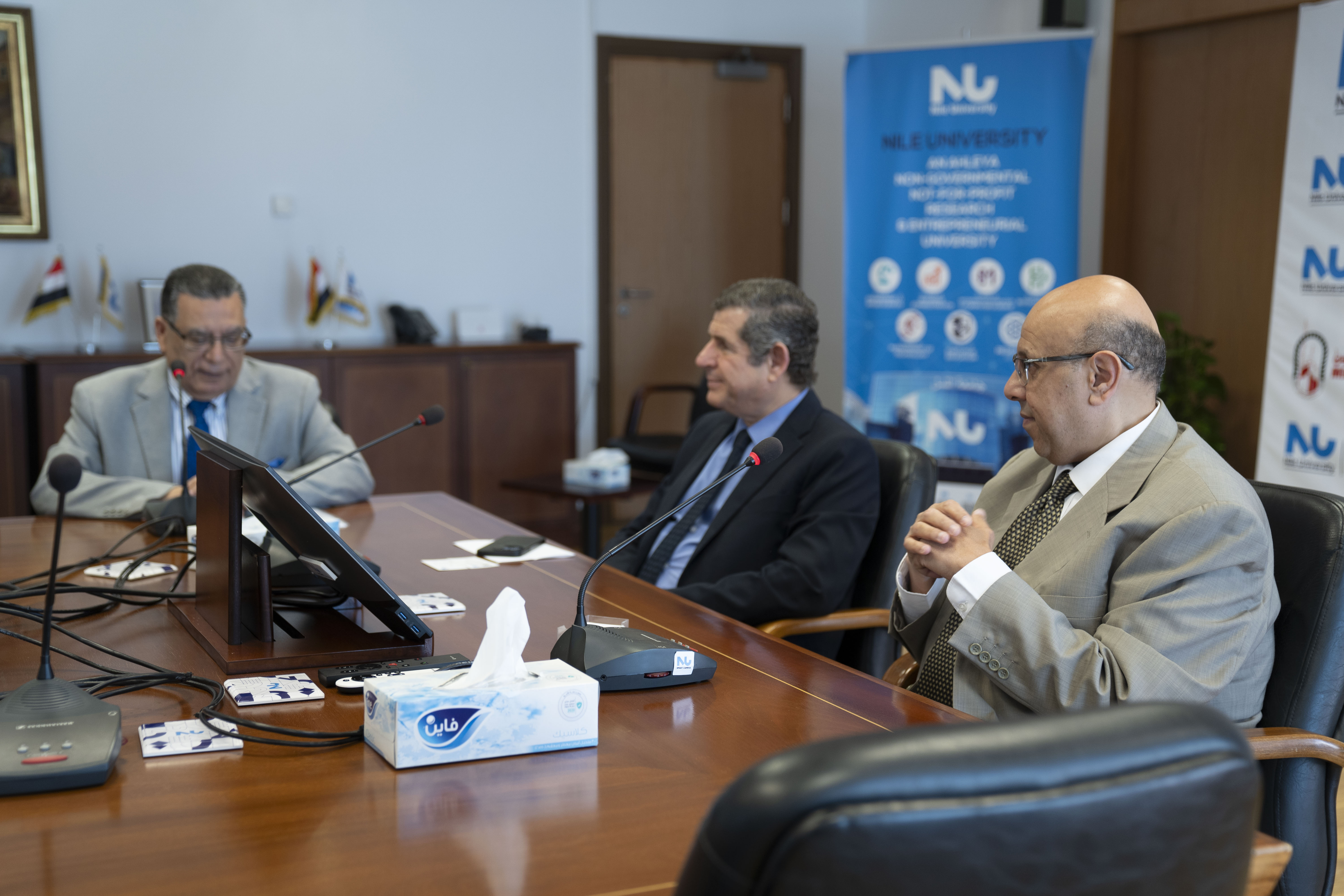 Nile University Signs Memorandum of Understanding with Misr Insurance Company