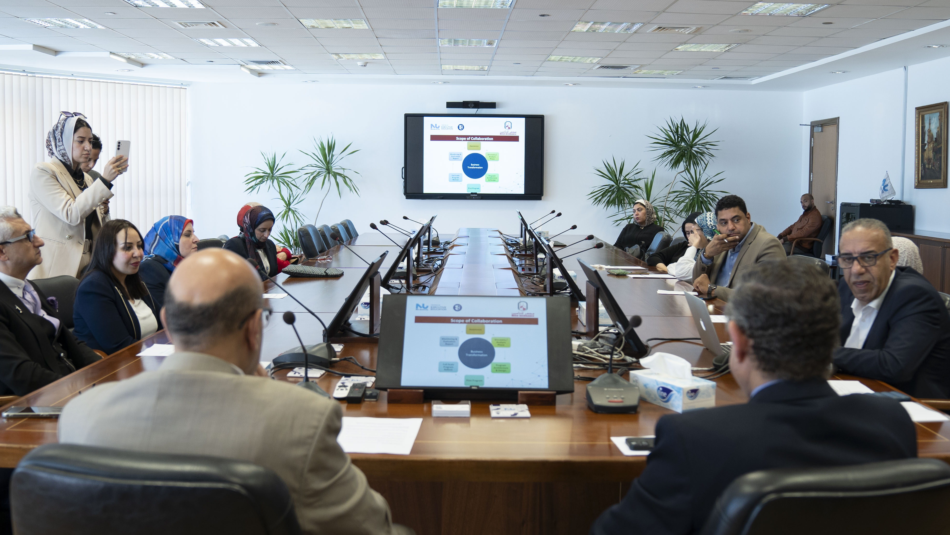 Nile University Signs Memorandum of Understanding with Misr Insurance Company