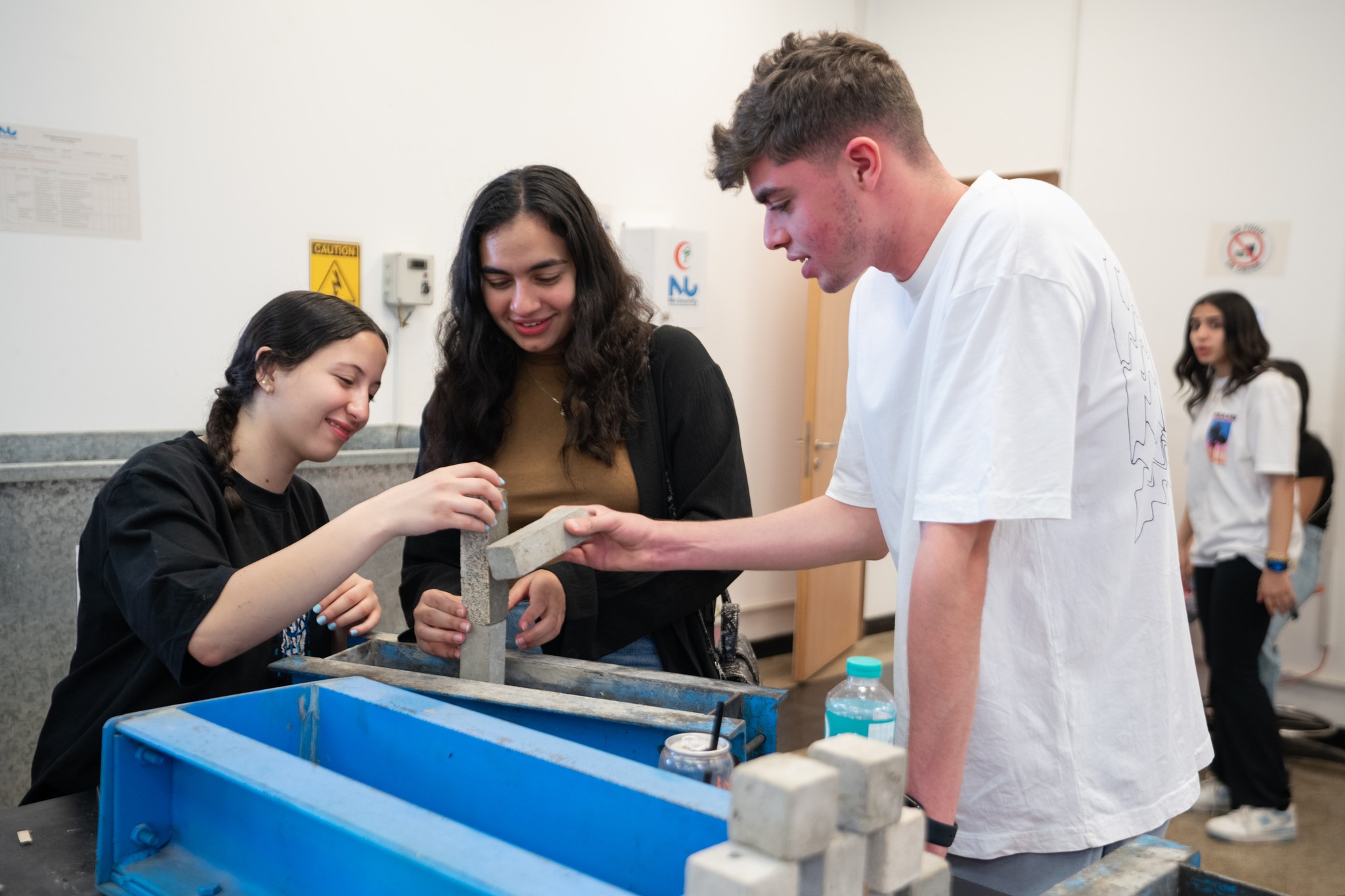 collaborate with other universities 