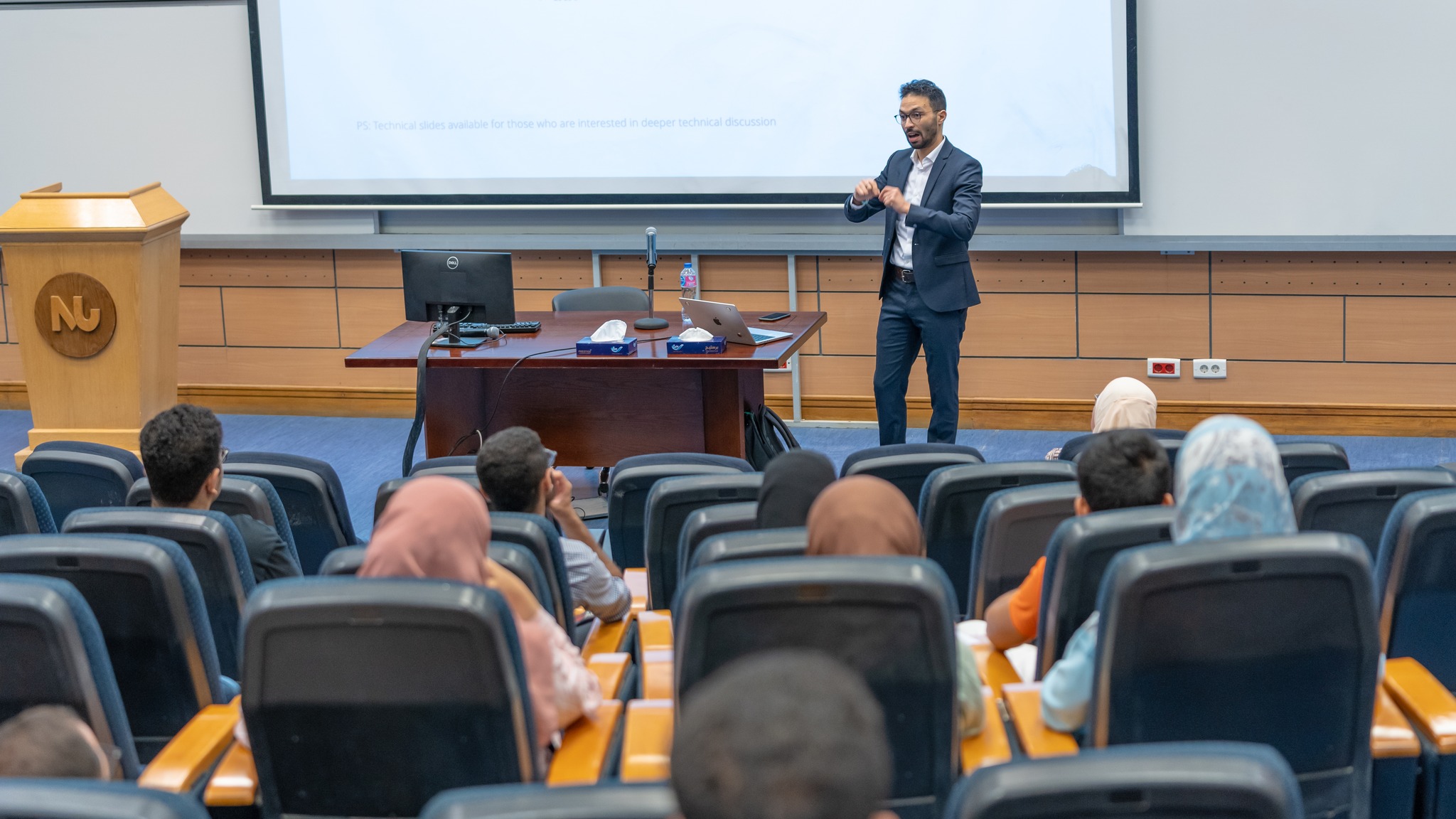 Nile University Hosts Esteemed Guests from Queen's University Belfast for Enlightening Sessions
