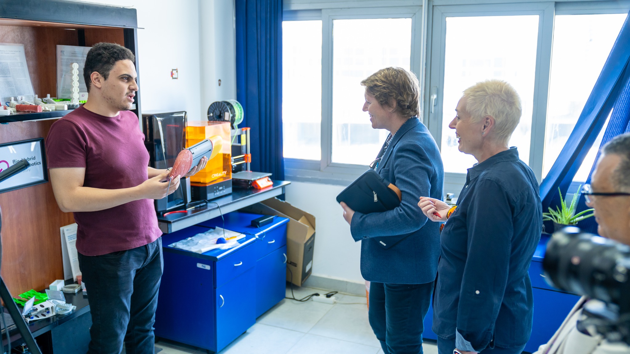 Nile University Hosts Esteemed Guests from Queen's University Belfast for Enlightening Sessions