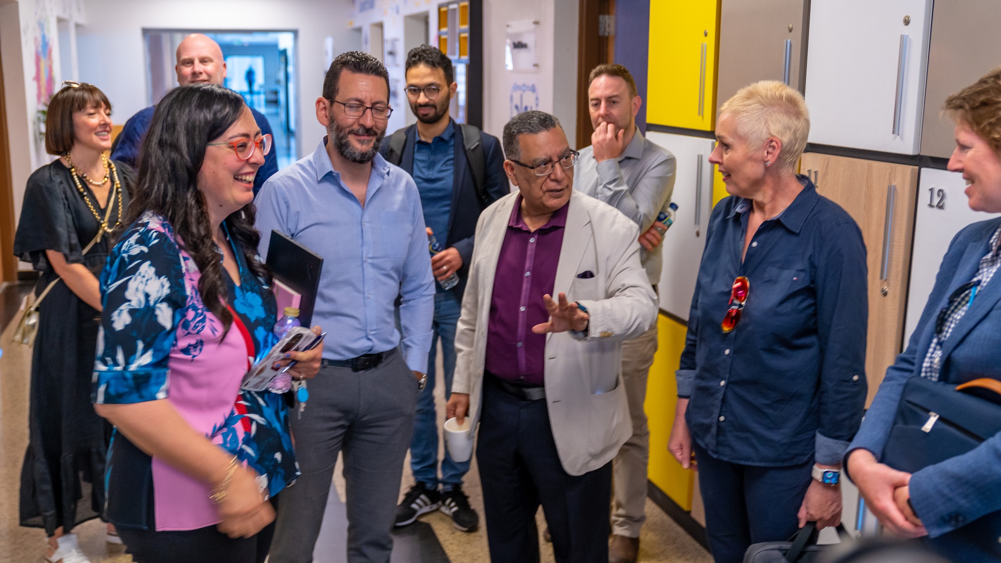 Nile University Hosts Esteemed Guests from Queen's University Belfast for Enlightening Sessions
