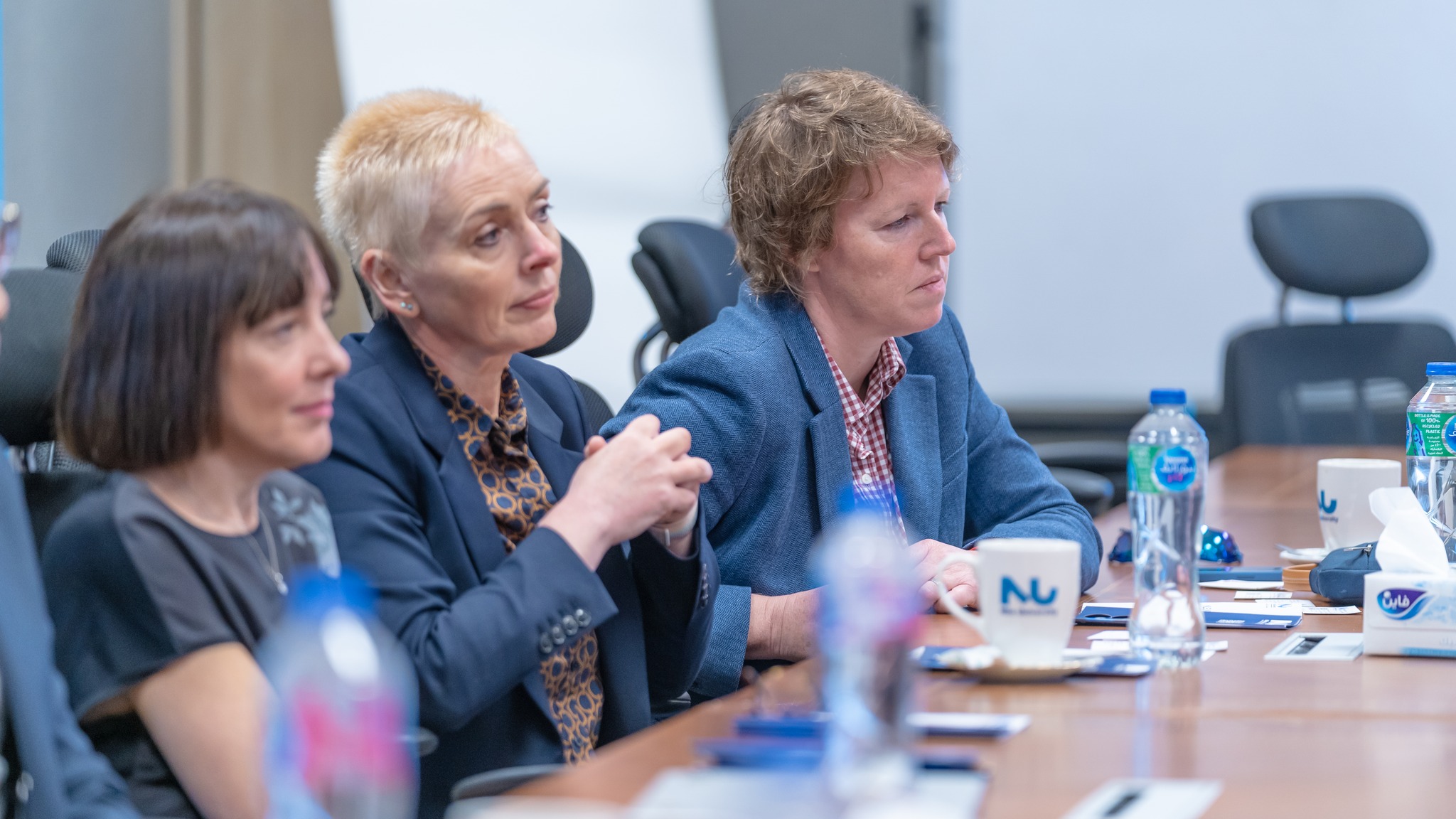 Nile University Hosts Esteemed Guests from Queen's University Belfast for Enlightening Sessions