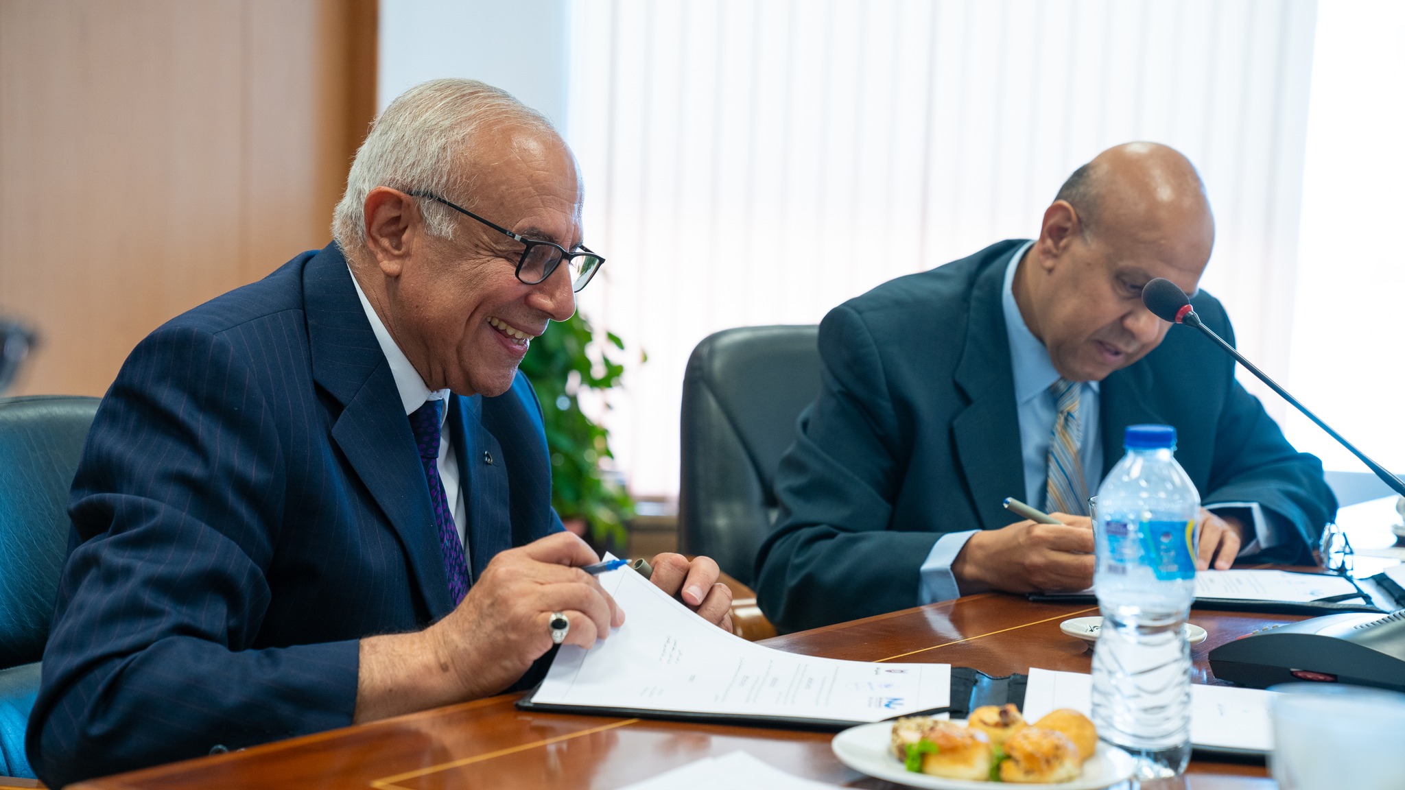 Nile University is pleased to announce the signing of a cooperation protocol between the Commercial Syndicate and Nile University