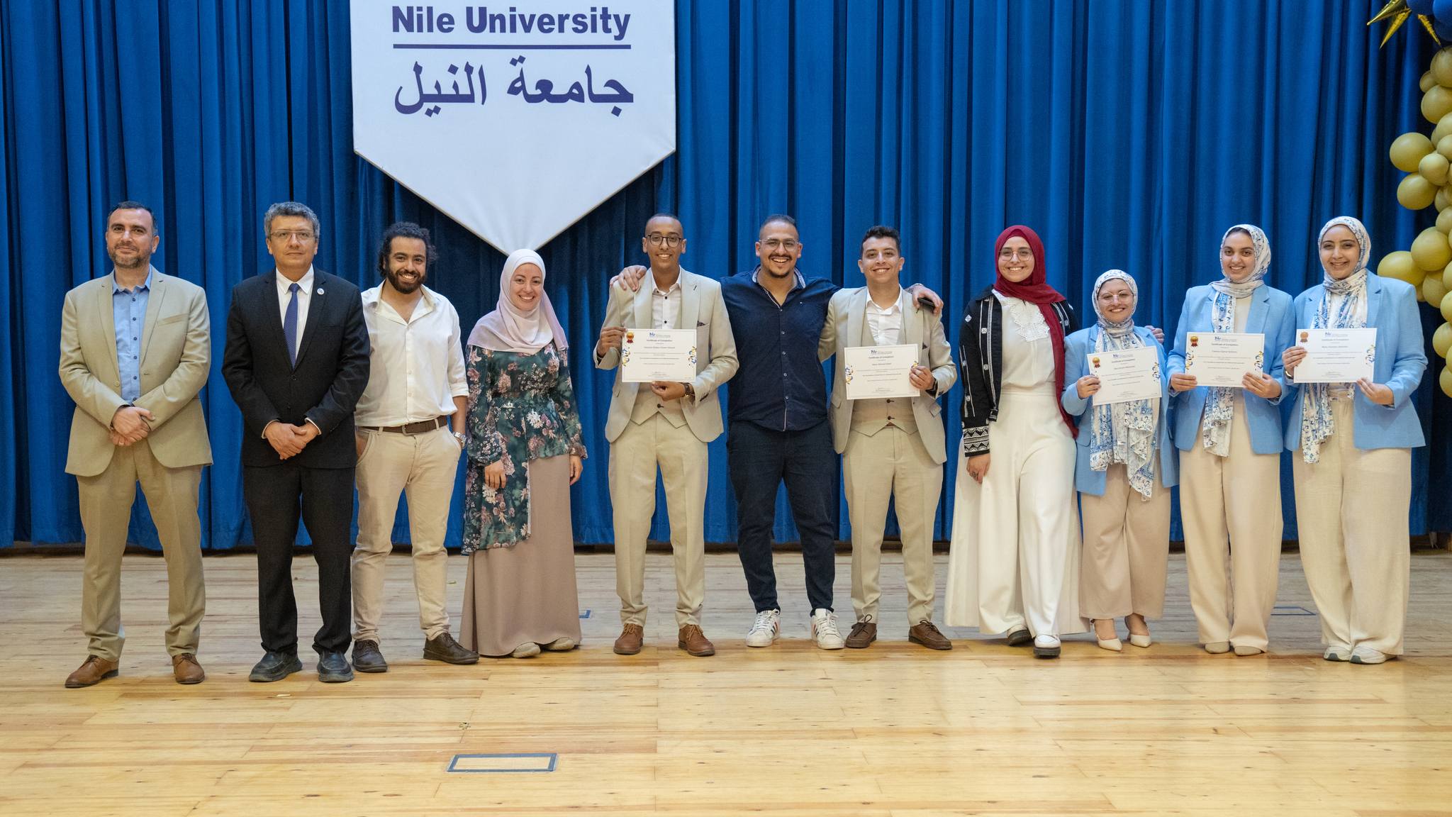 The Graduates of NU School of Information Technology and Computer Science