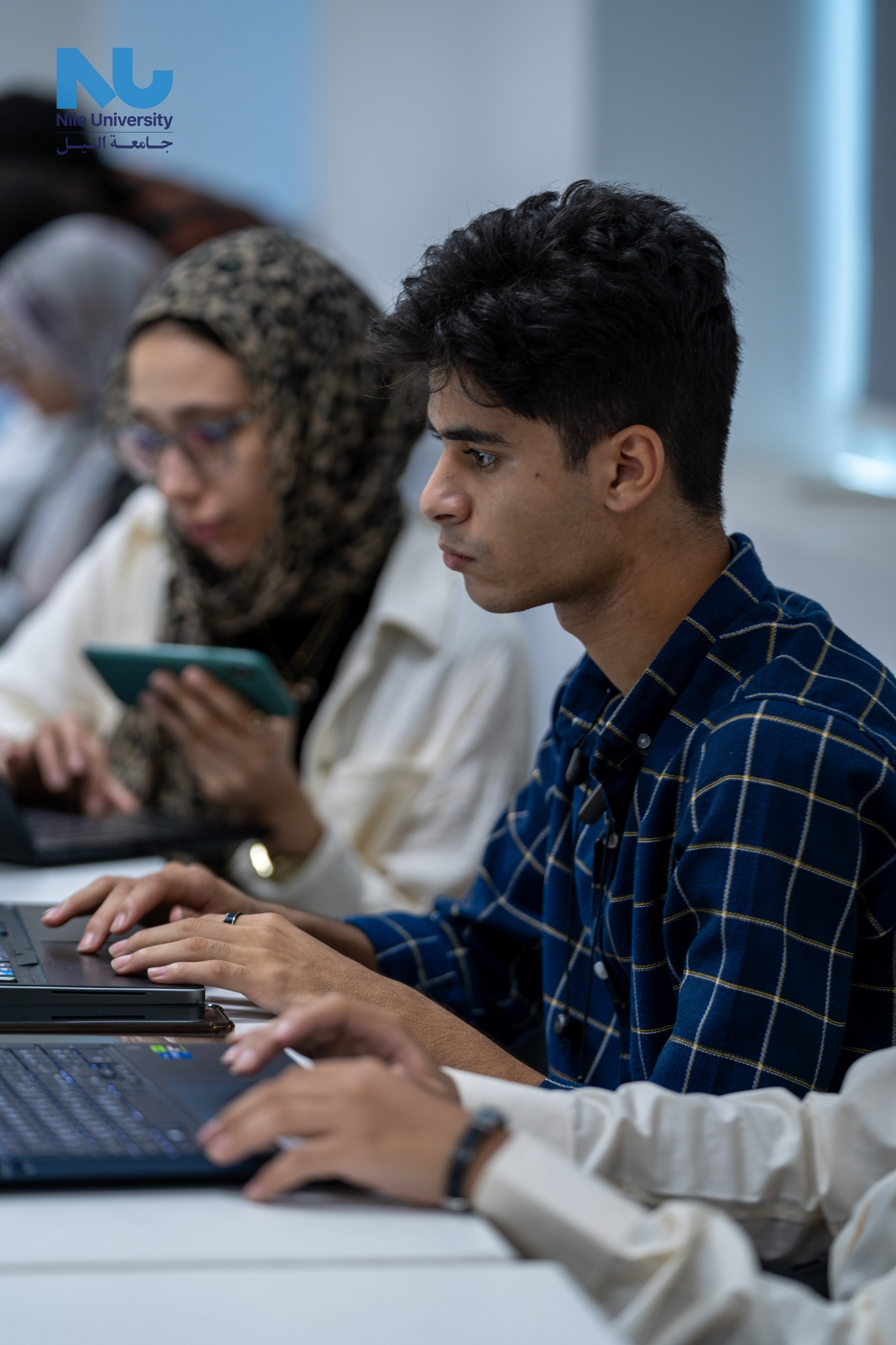 The winners of the Hackathon Quantum AI at Nile University