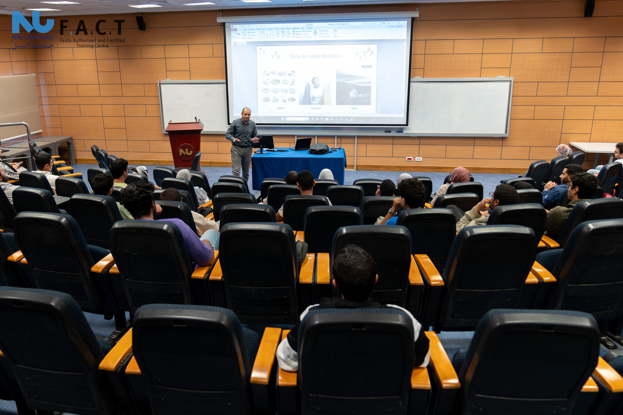 Highlights from the recent workshop by the Skills and Employability Enhancement Center (SEEC) at Nile University