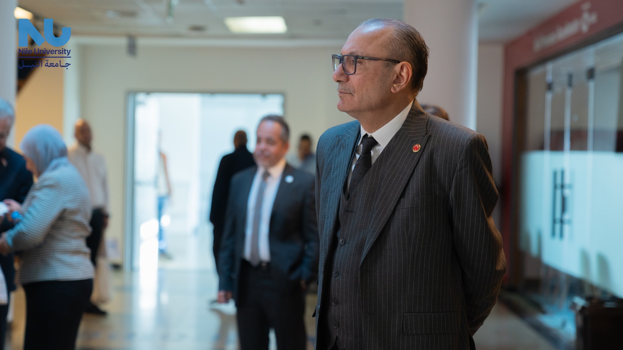 Nile University was honored to host H.E. Ambassador Salih Mutlu ŞEN, the Turkish Ambassador