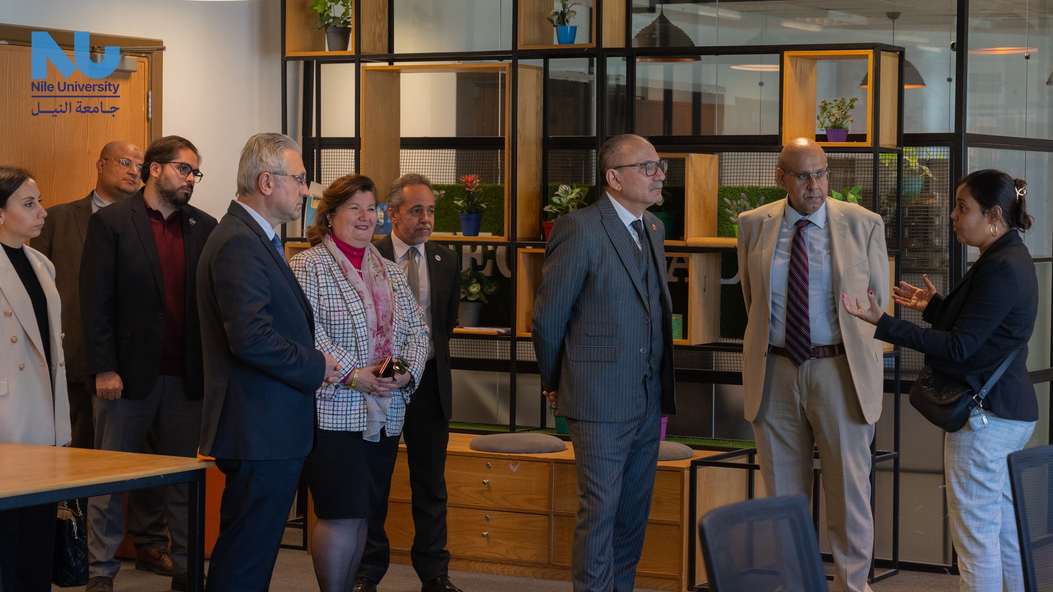 Nile University was honored to host H.E. Ambassador Salih Mutlu ŞEN, the Turkish Ambassador