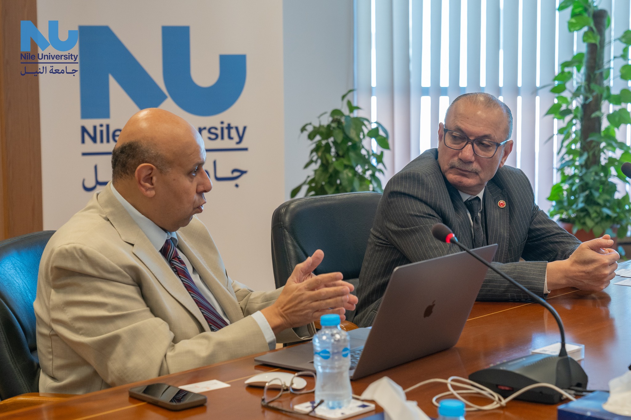Nile University was honored to host H.E. Ambassador Salih Mutlu ŞEN, the Turkish Ambassador