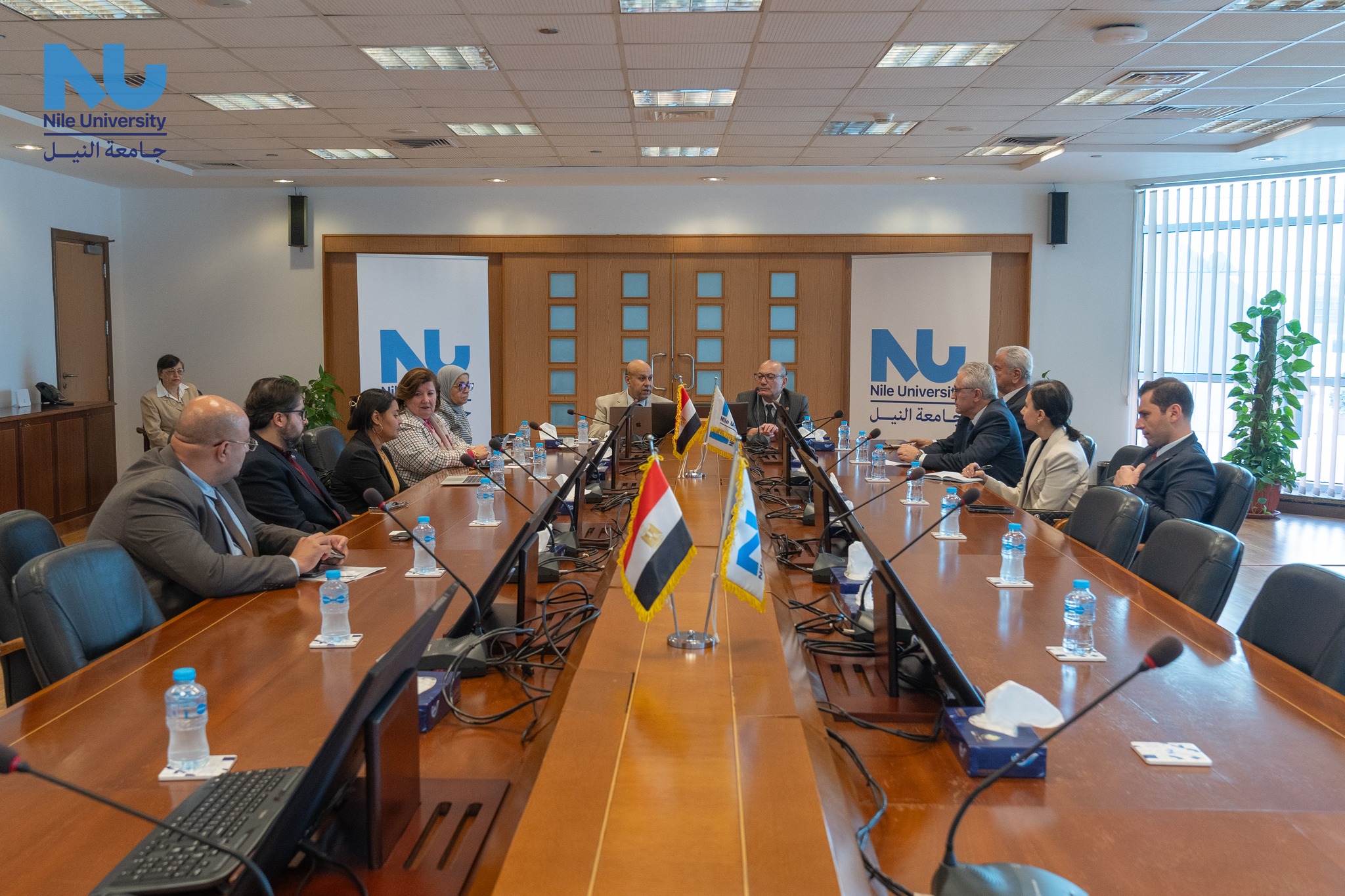 Nile University was honored to host H.E. Ambassador Salih Mutlu ŞEN, the Turkish Ambassador