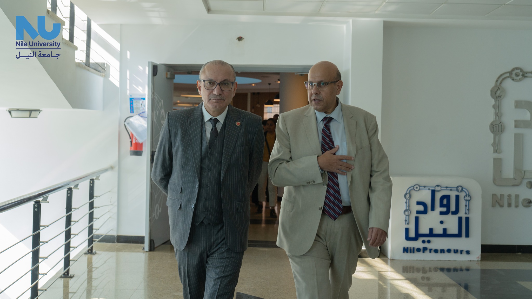 Nile University was honored to host H.E. Ambassador Salih Mutlu ŞEN, the Turkish Ambassador