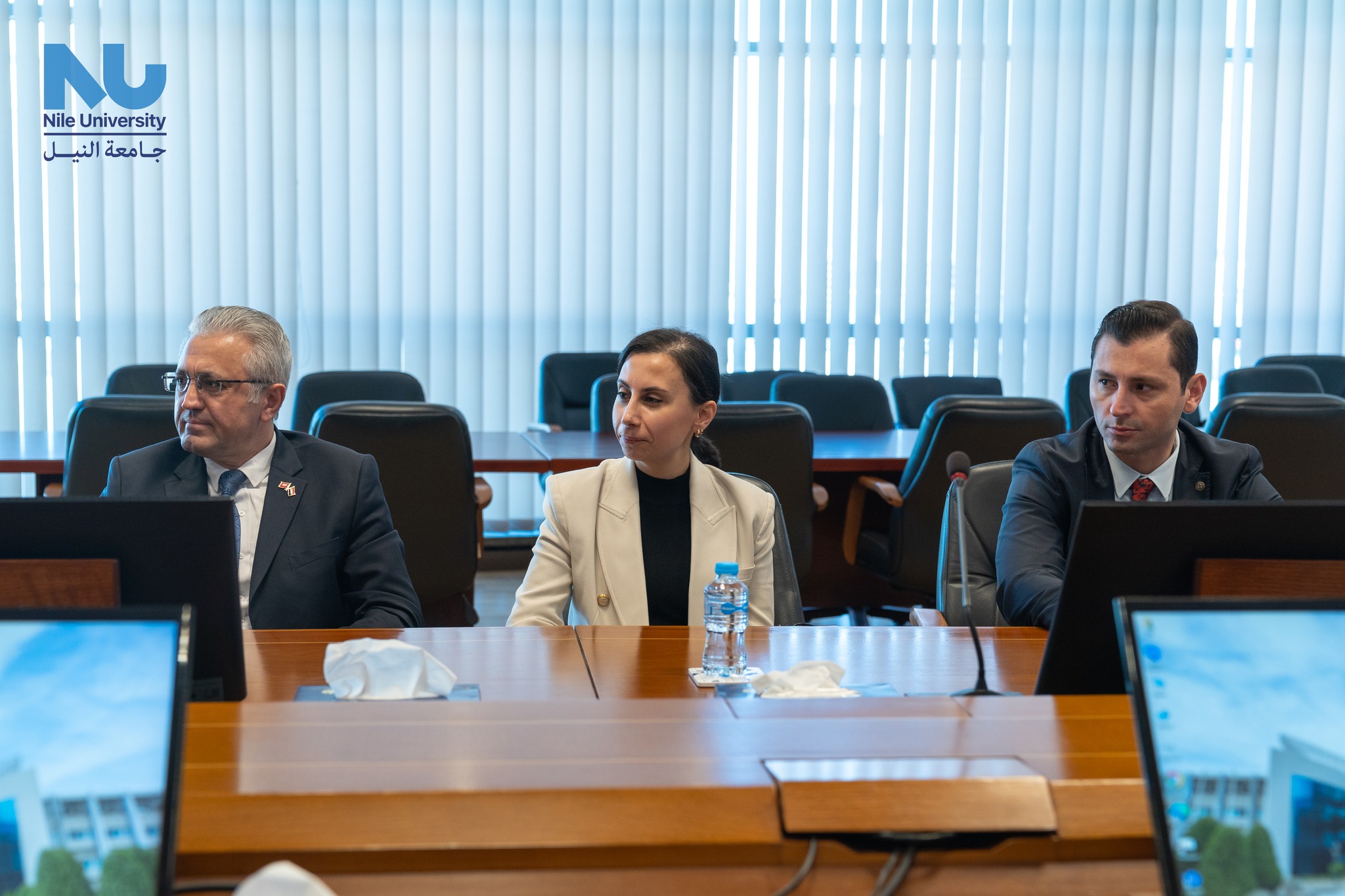 Nile University was honored to host H.E. Ambassador Salih Mutlu ŞEN, the Turkish Ambassador