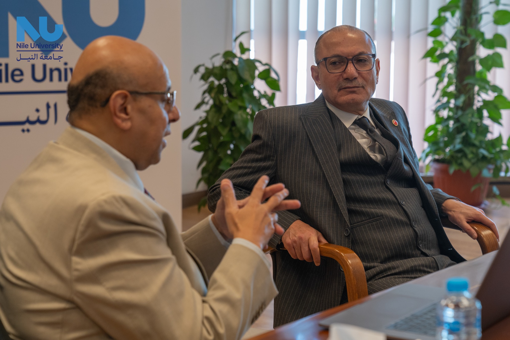 Nile University was honored to host H.E. Ambassador Salih Mutlu ŞEN, the Turkish Ambassador