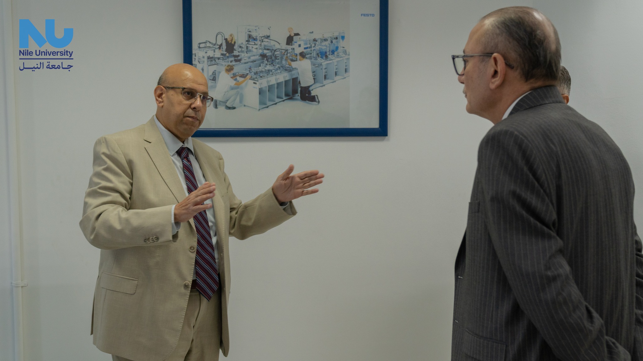 Nile University was honored to host H.E. Ambassador Salih Mutlu ŞEN, the Turkish Ambassador