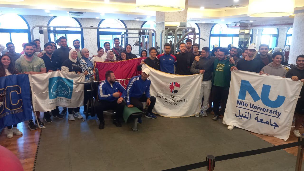 Congratulations to Nile University’s Powerlifting Team for achieving 2nd place among 11 participating universities