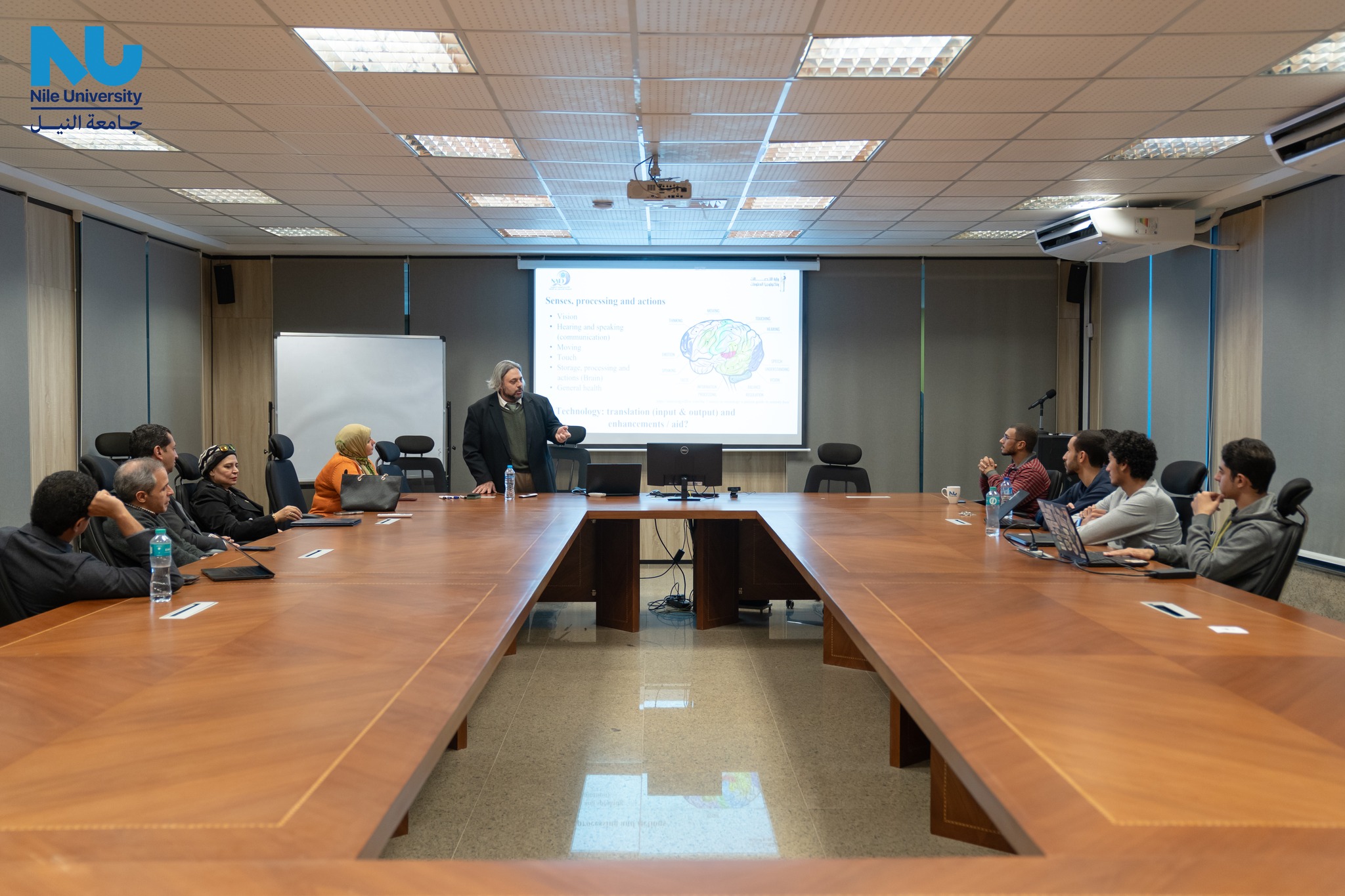 Nile University is proud to announce the signing of a Memorandum of Understanding (MOU) with the National Academy for Information Technology for Persons with Disabilities (NAID)