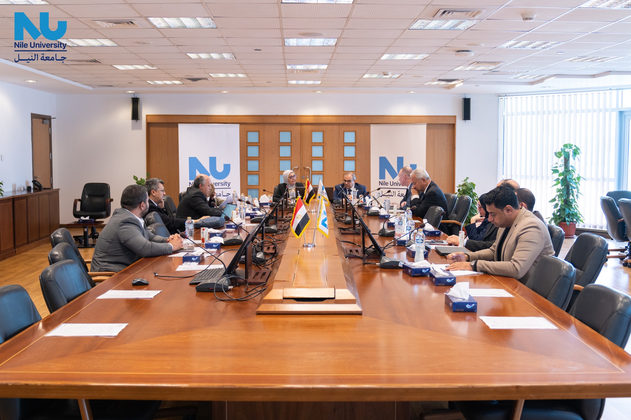Nile University received a visit from Windsor University