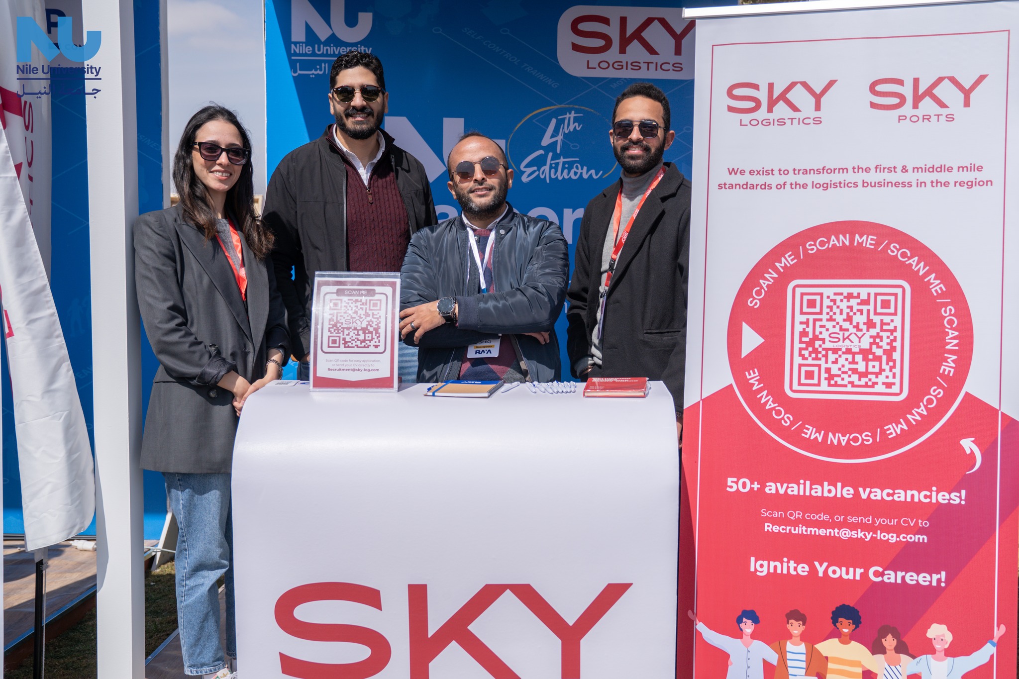 Nile University’s Career Day was a remarkable event, bringing together talented students, industry leaders, and top recruiters for a day of networking, career insights, and exciting opportunities