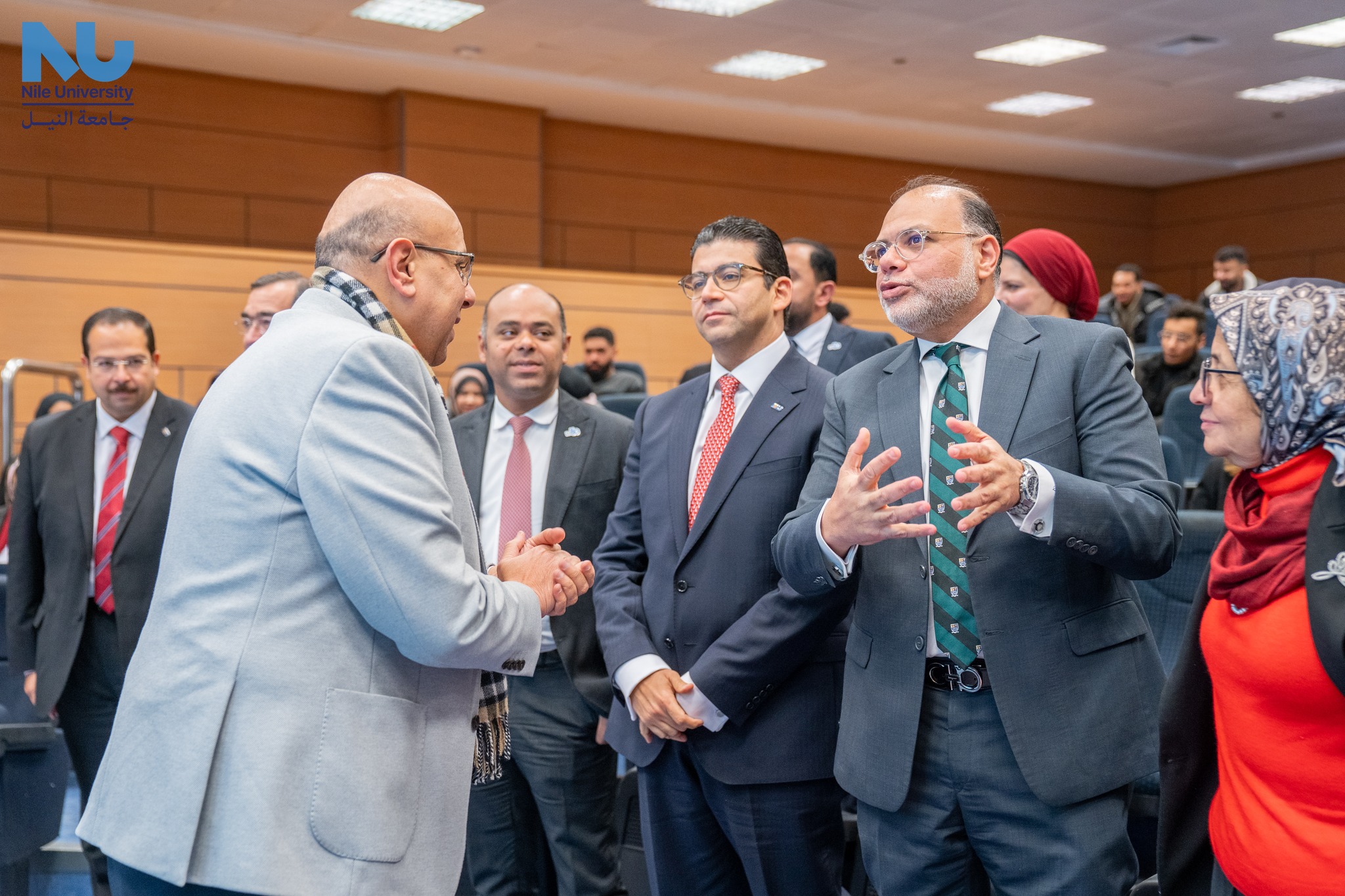 Nile University, in collaboration with CIB, proudly celebrates the graduation of the first class of Sustainable Finance for Small and Medium Enterprises students