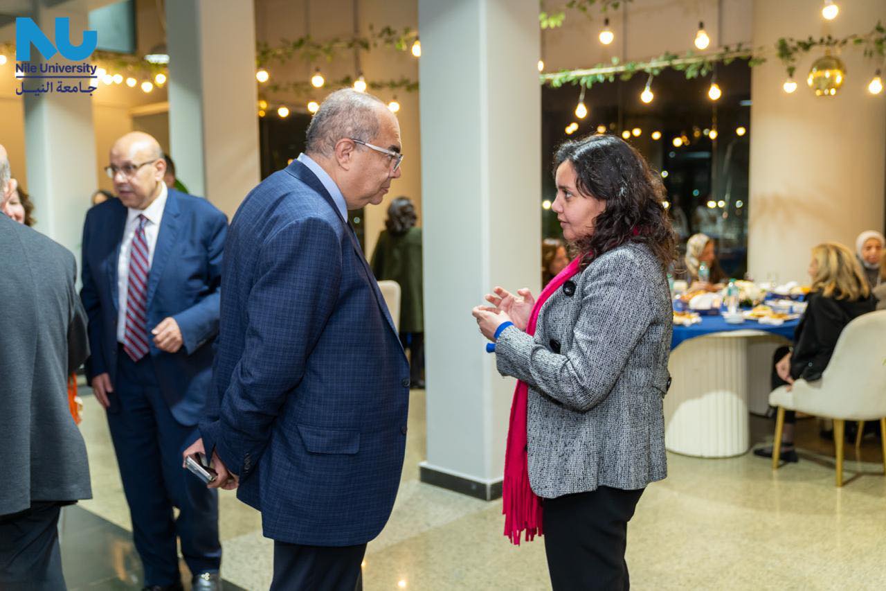 Nile University proudly hosted a significant meeting between the NU Board of Trustees and the University Council