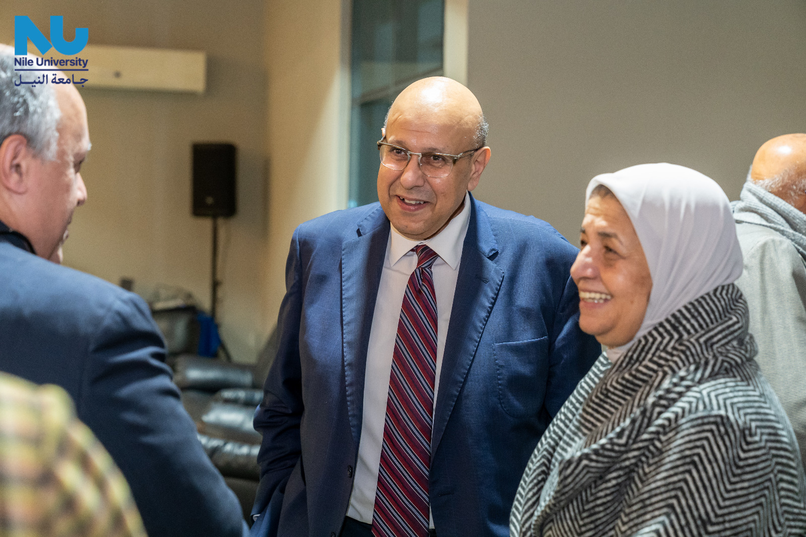 Nile University proudly hosted a significant meeting between the NU Board of Trustees and the University Council