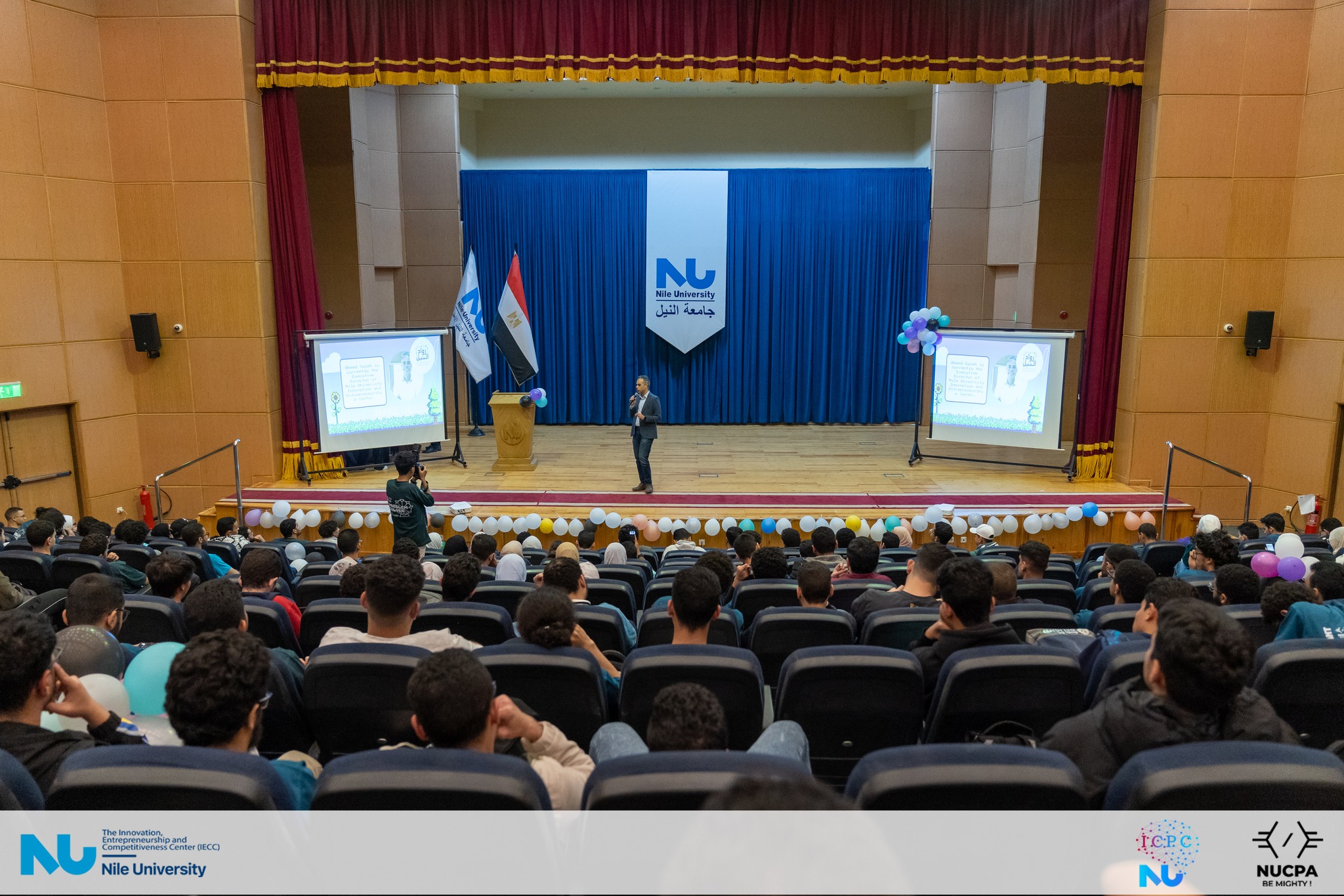 Nile University hosted the onsite round of NUCPA 2025, organized by the ICPC NU Community