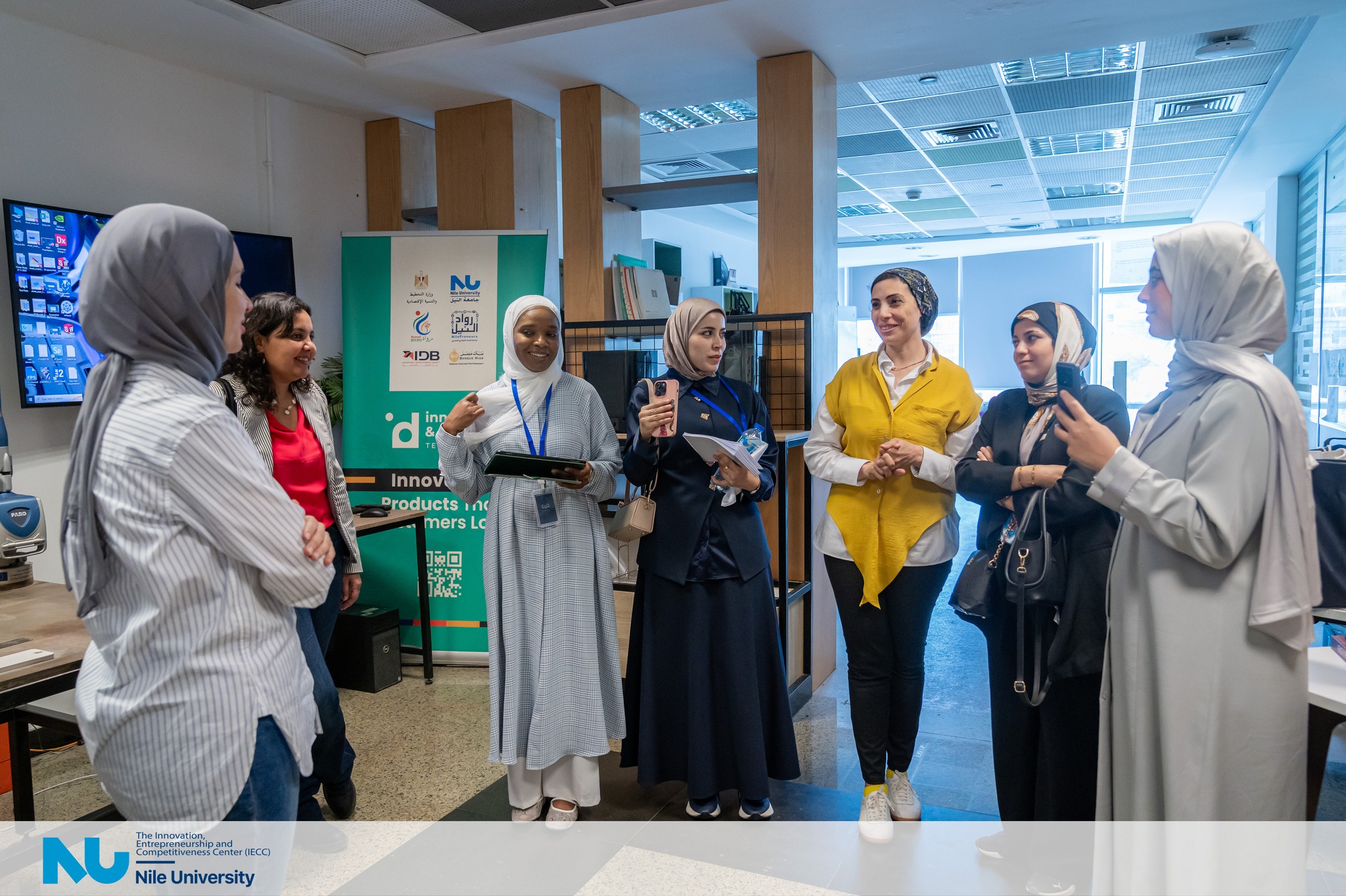 We were honored to welcome representatives from the University of Tripoli for an inspiring visit to the Innovation, Entrepreneurship, and Commercialization Center (IECC) at Nile University