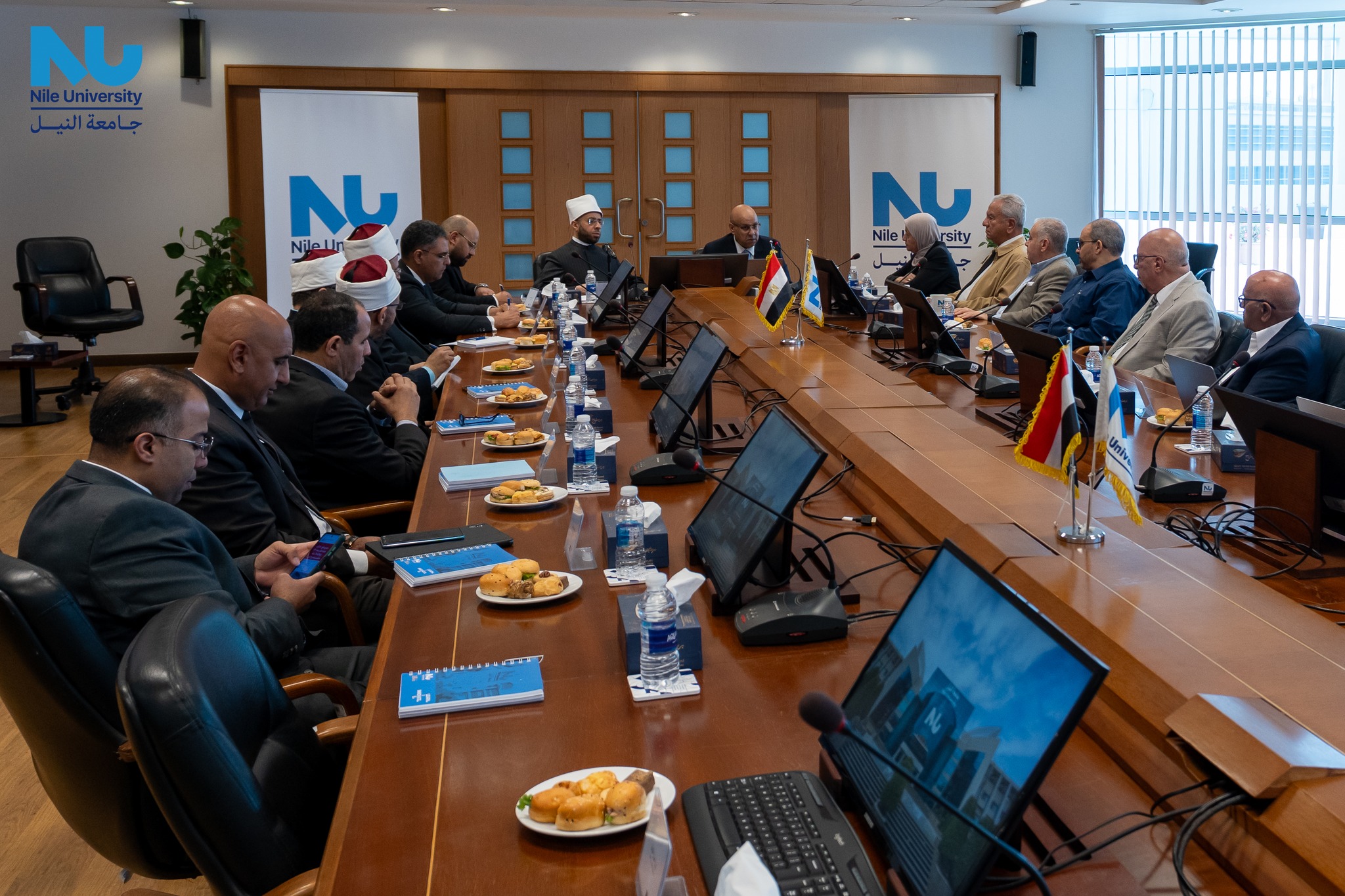 Minister of Endowments Engages with Students at Nile University Salon: “Youth and Building the Future”