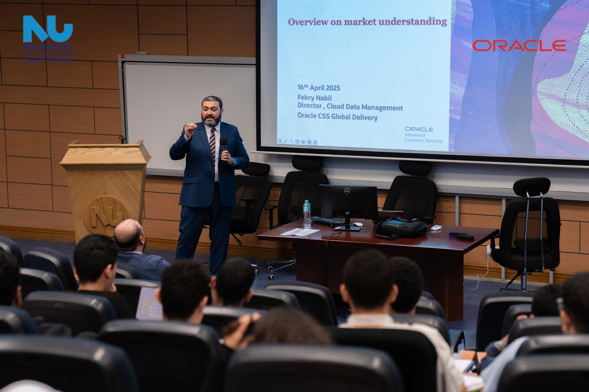 In a recent session organized by ECE Program EAS, ECE students were introduced to the transformative journey of database technologies, with a spotlight on Oracle