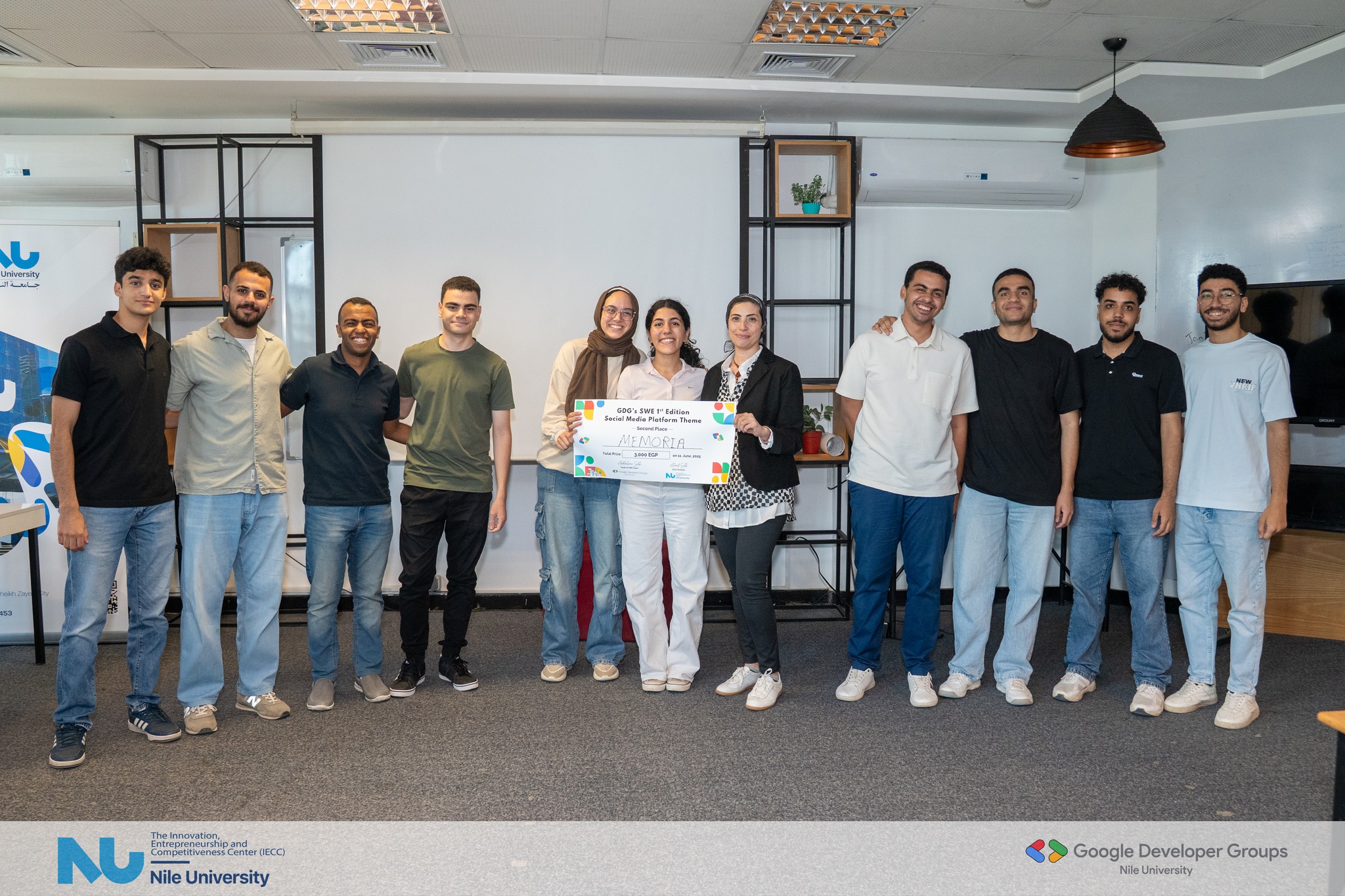  IECC | Nile University was proud to take part in the final judging day of the Software Engineering Bootcamp