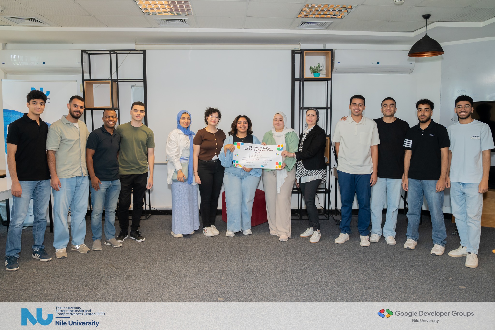  IECC | Nile University was proud to take part in the final judging day of the Software Engineering Bootcamp